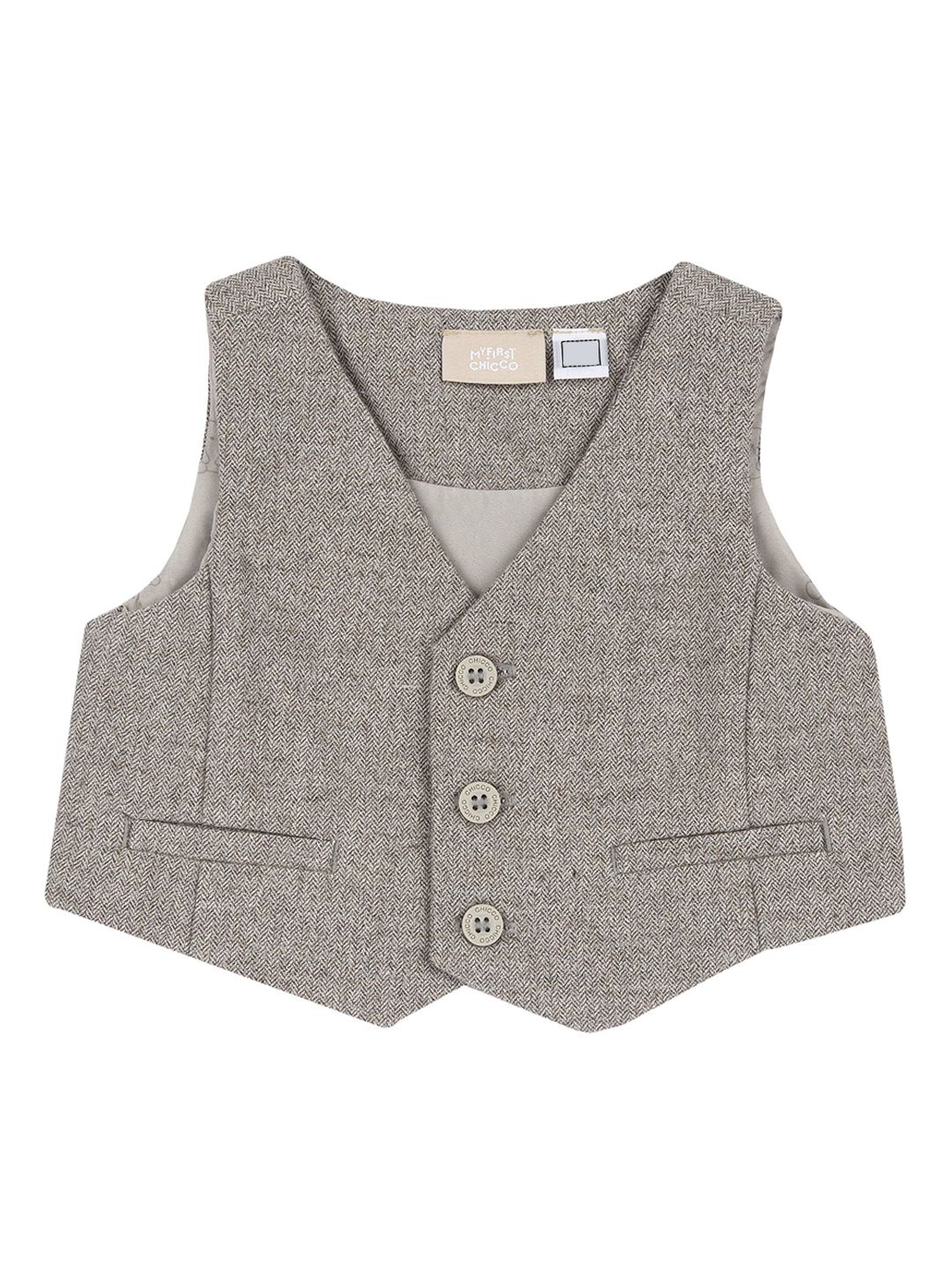 Chicco Boys V-Neck Sleeveless Waistcoat