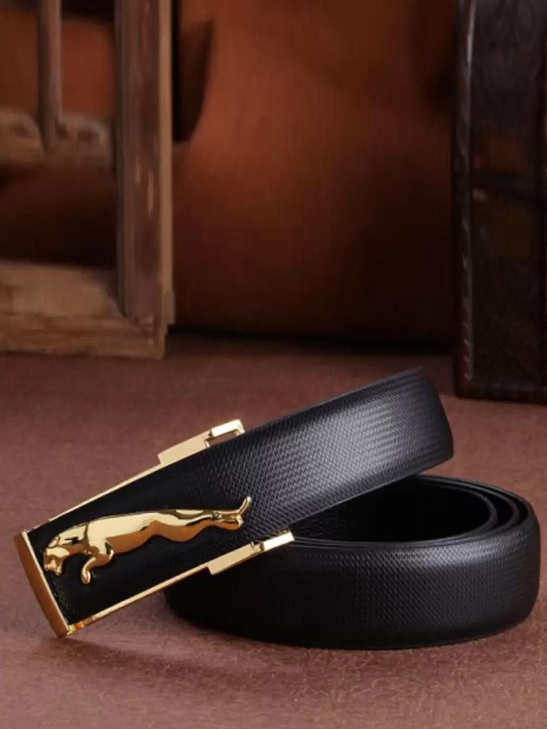 SHOPGLOBAL Men Leather Formal Belt