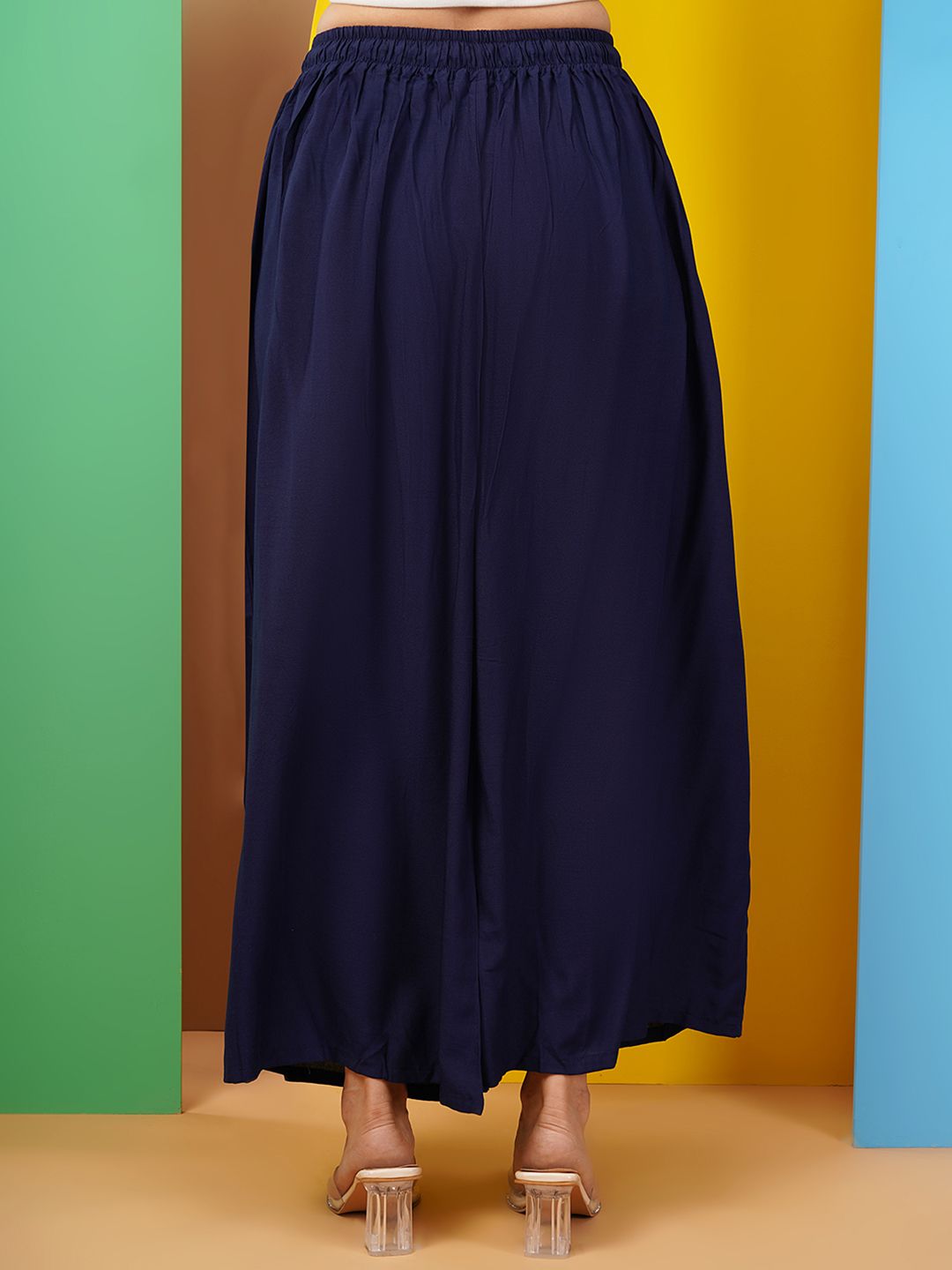 Women 2 Flared Palazzos 3