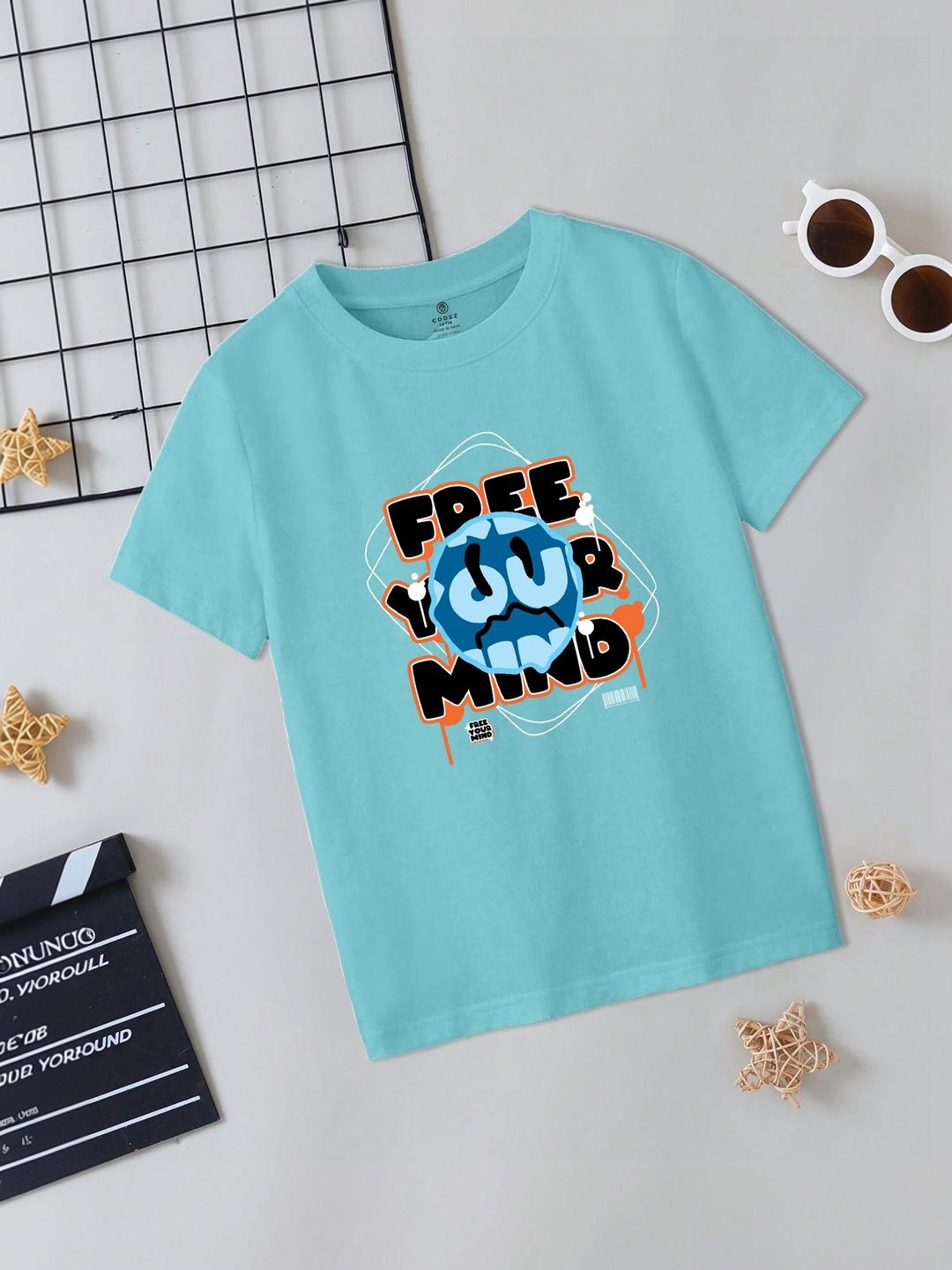CODEZ Boys Cotton Tshirts