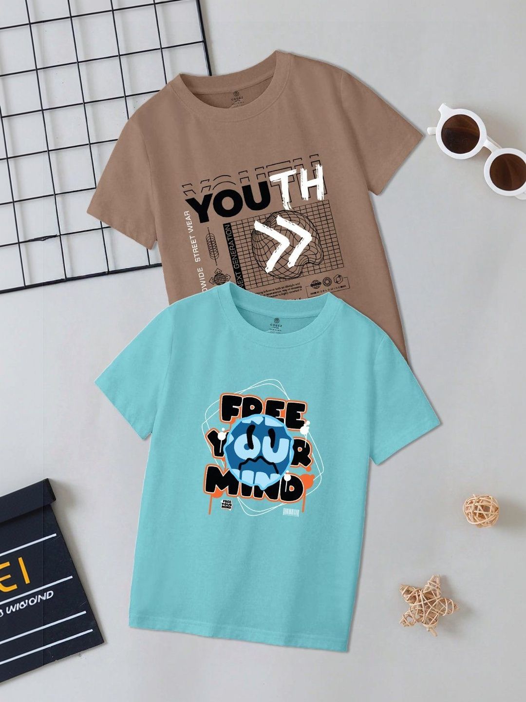 CODEZ Boys Cotton Tshirts