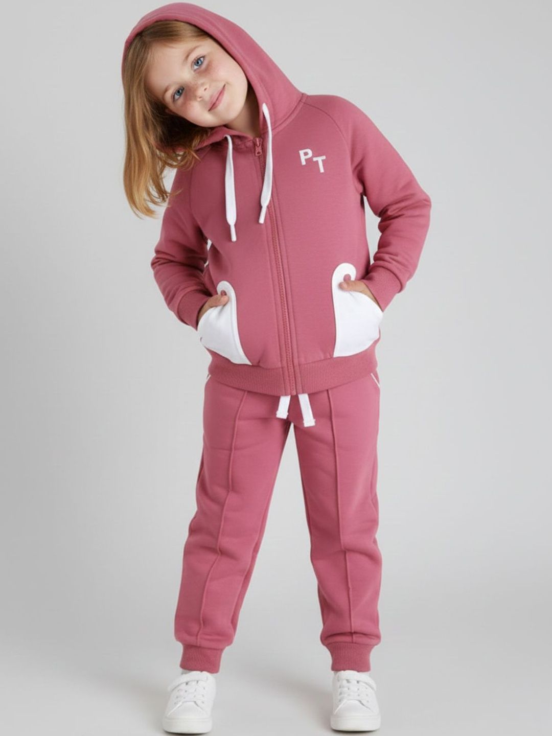 Buy Polka Tots Unisex Kids Printed SweatShirt With Joggers -  - Apparel for Unisex Kids