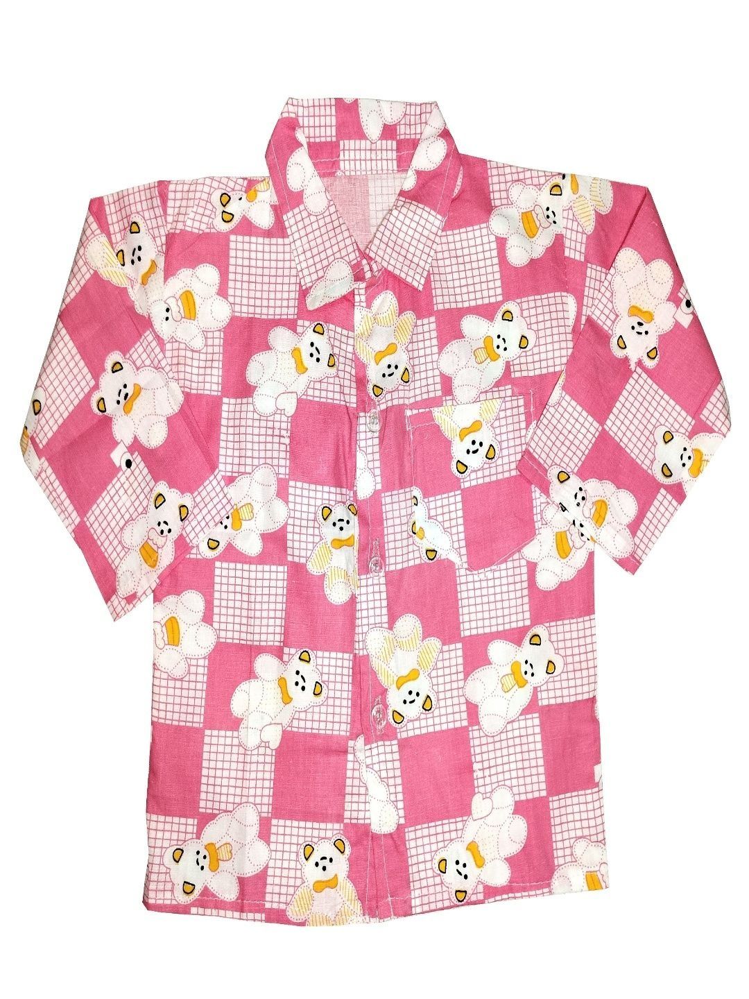 Girls Printed Long Sleeves Nightdress 5