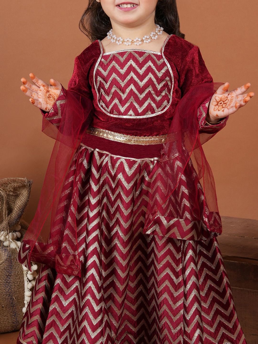 Girls Ready to Wear Lehenga & Blouse With Dupatta 2
