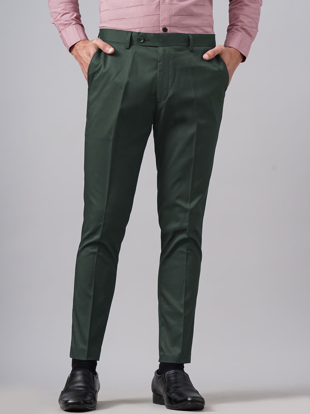 STREETVIBES Men Smart Trousers