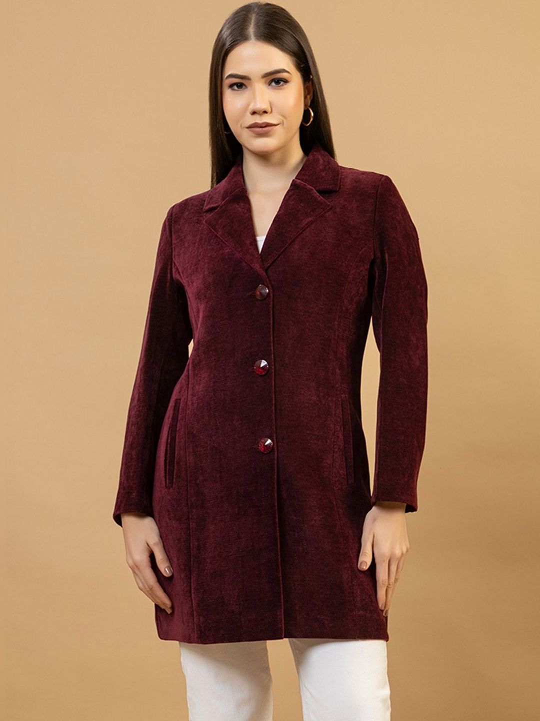 GFO Single-Breasted Longline  Winter Coat