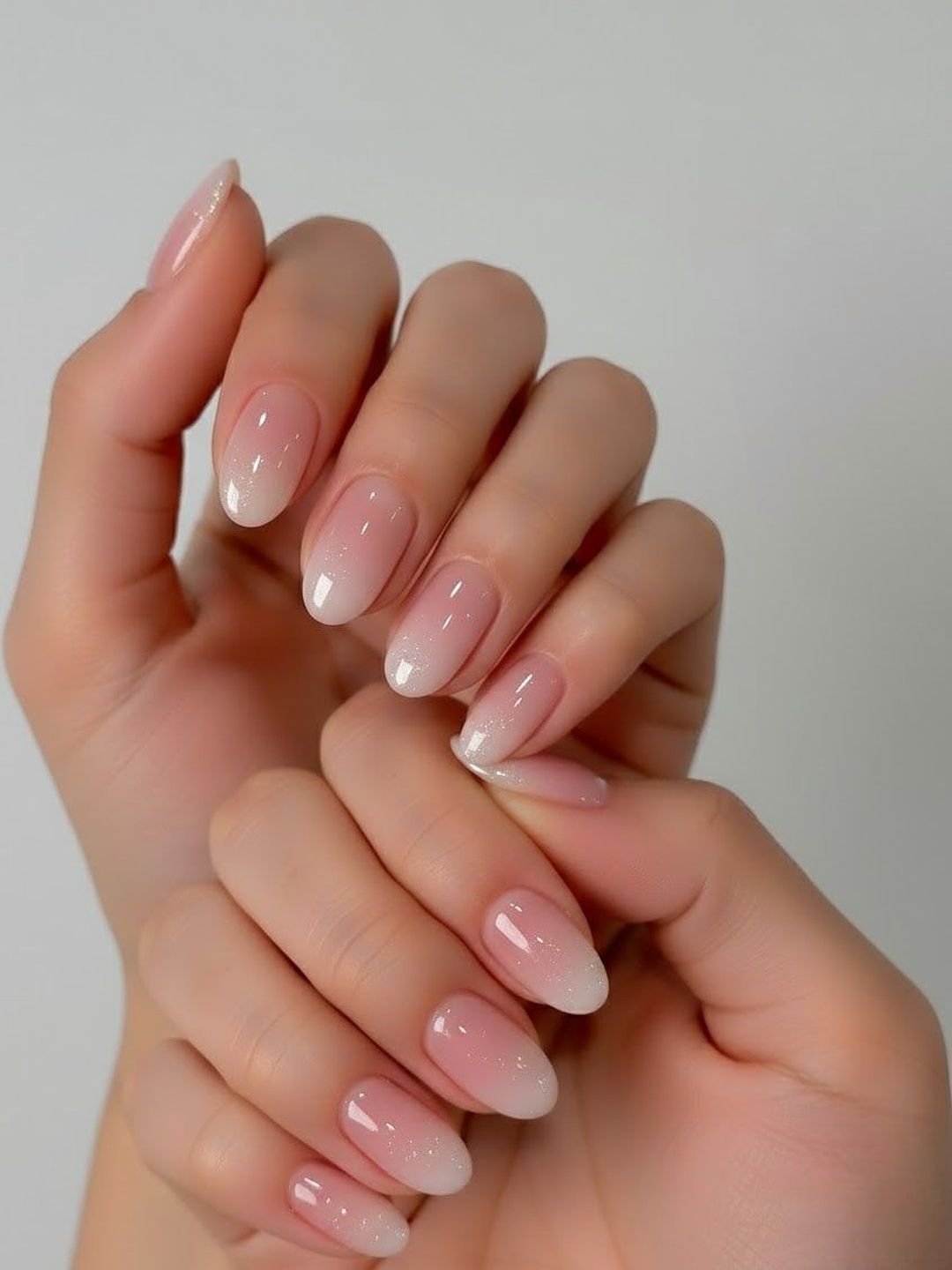 Vembley Set Of 24 Artificial Reusable Press On Nails With Manicure Kit - Pink