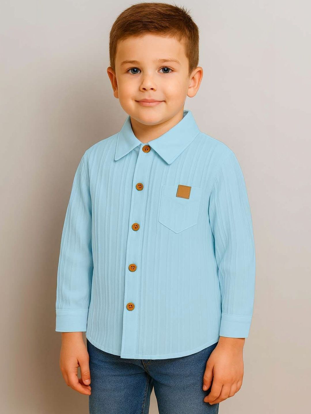 DANFORTH Boys Relaxed Casual Shirt