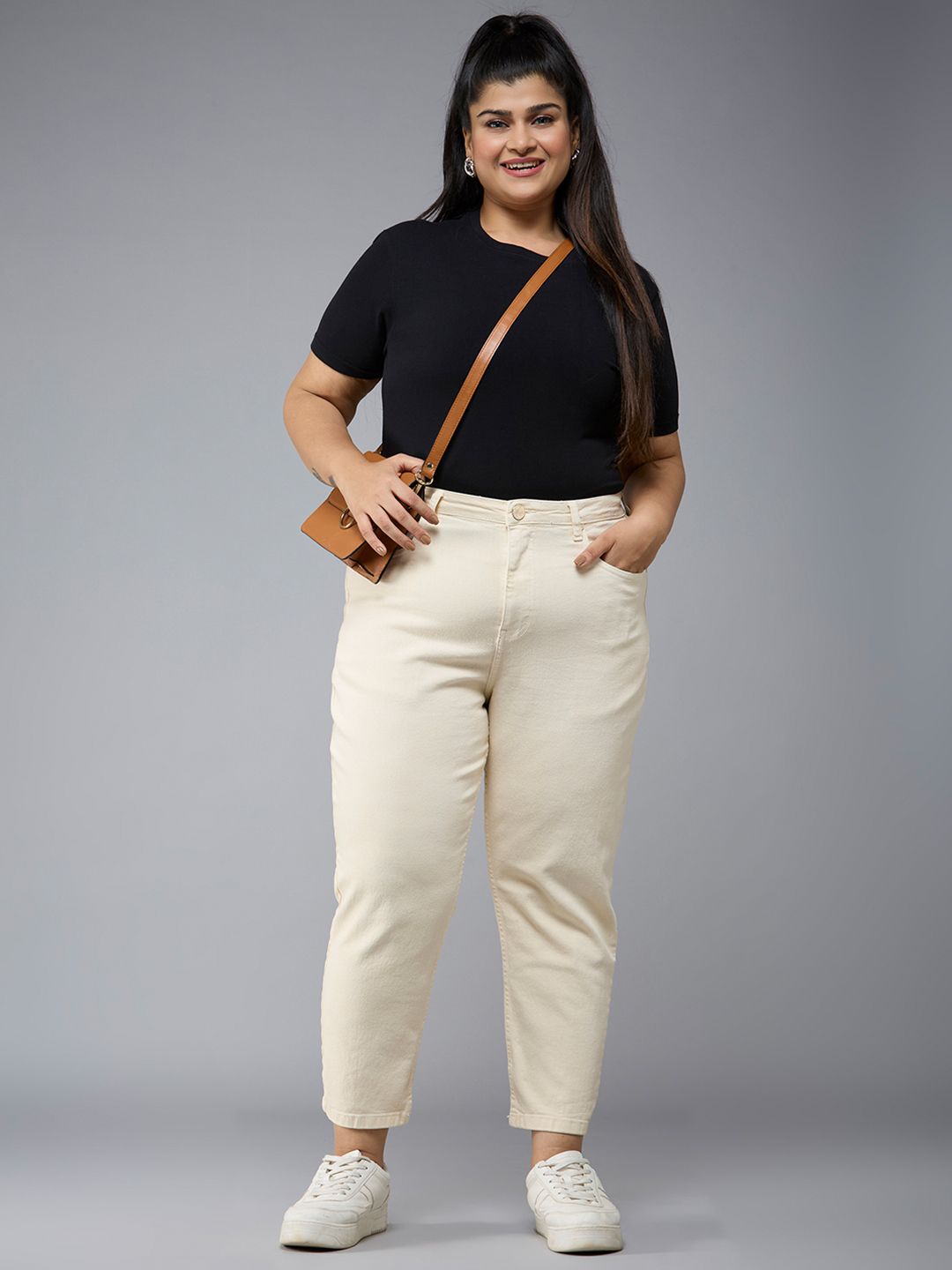 Style Quotient Plus Women Narrow High-Rise Stretchable Jeans