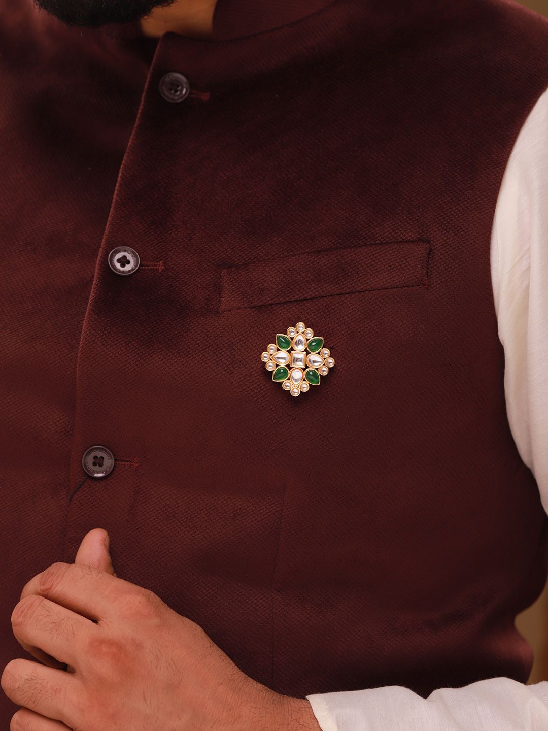 Kings of Rajasthan Udairaj Brooch