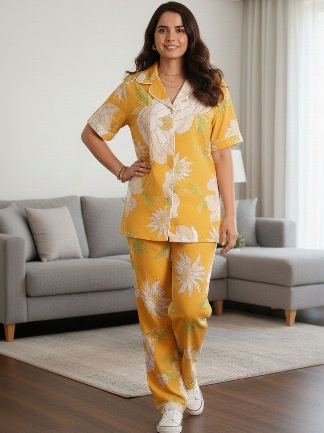 BAESD Women Printed Night suit