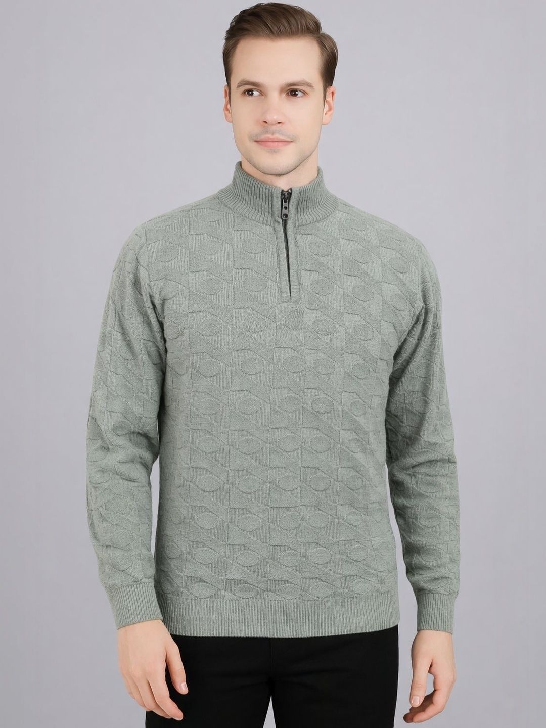 FEVERFEW Men Woollen Pullover