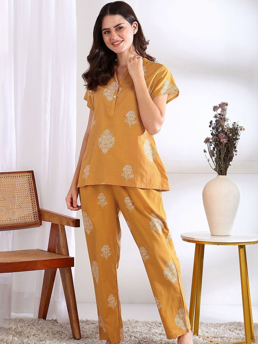 ETC Women Printed Night suit