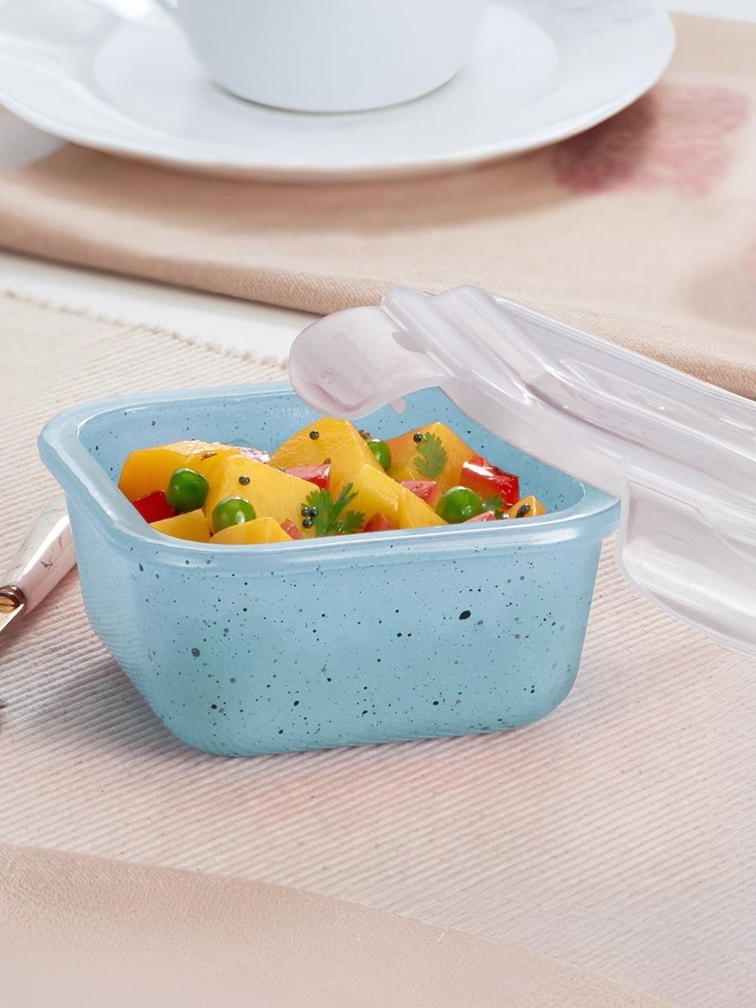 BOROSIL Blue 2025 Borosilicate Glass Dishwasher and Microwave Safe Fridge Container
