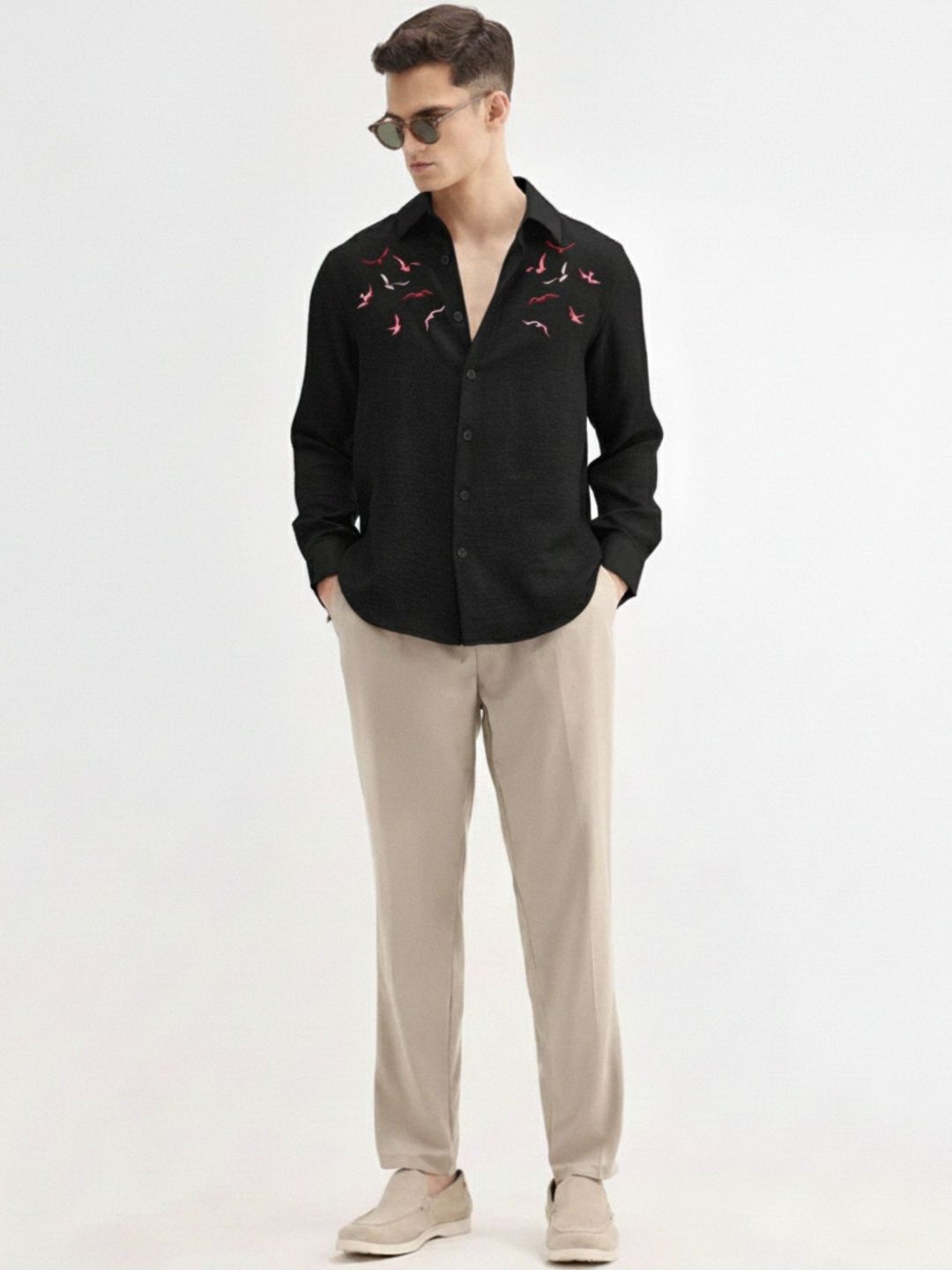 KEHAR Men Straight Printed Casual Shirt