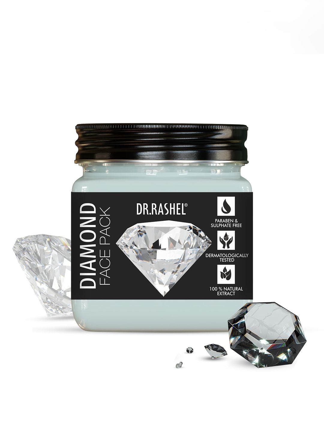Buy DR.RASHEL Diamond Face Pack For Deep Cleansing   380ml -  - Personal Care for Unisex