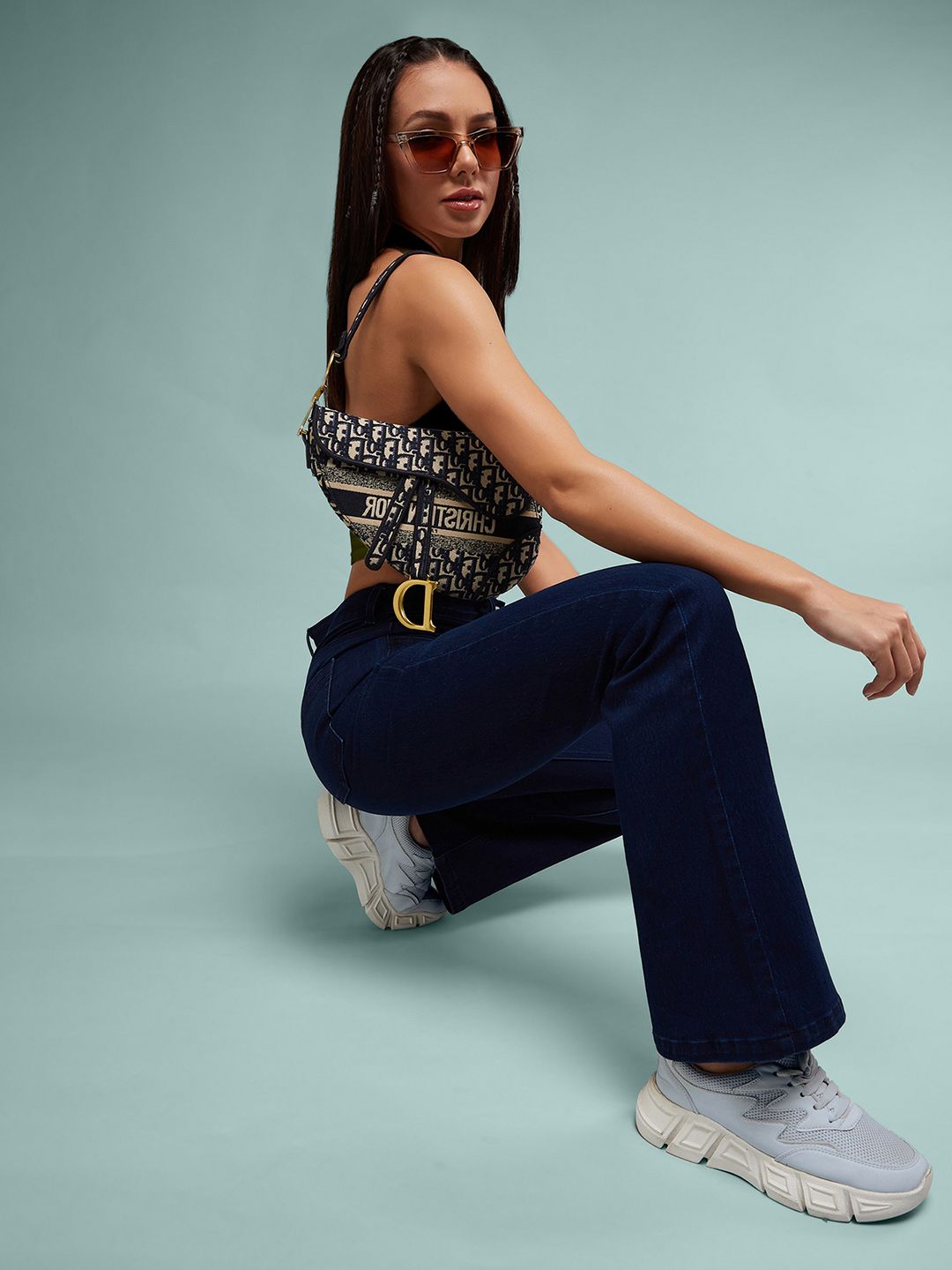 Women Bootcut High-Rise Stretchable Jeans 5