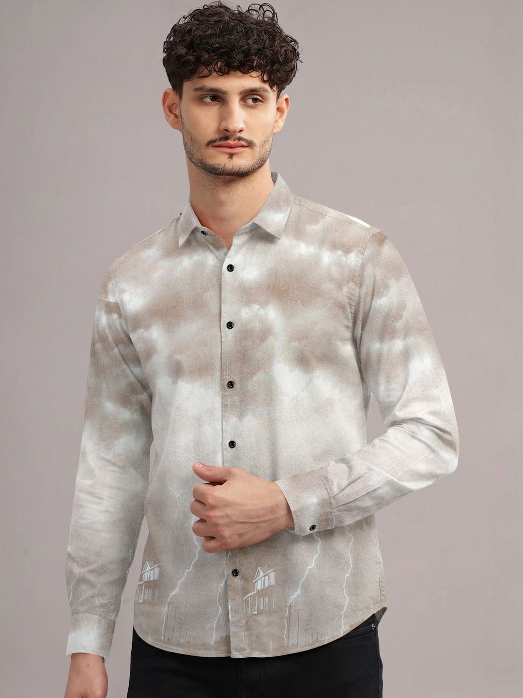 SANBROS Men Casual Shirt