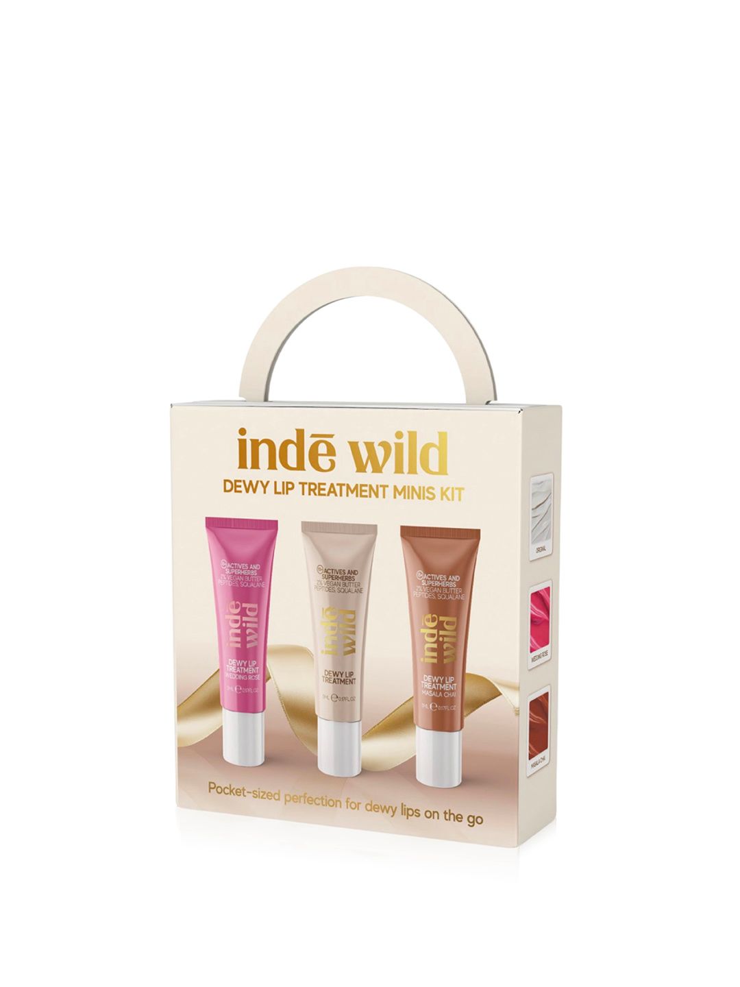 inde wild Dewy Lip Treatment Minis Kit - 15 ml