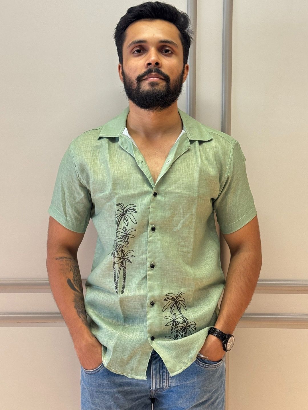 TATER GARMENTS Men Printed Casual Shirt