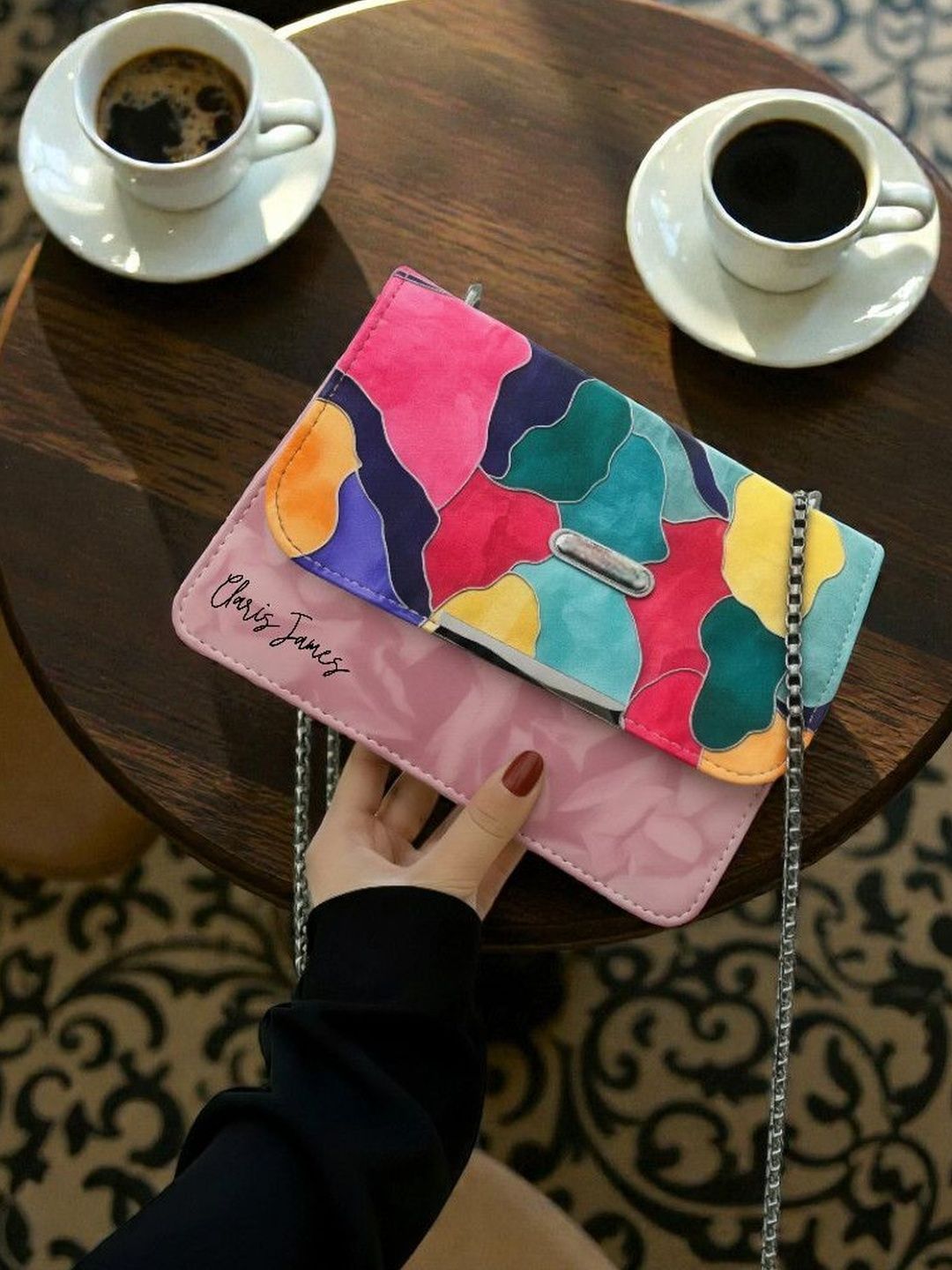 Buy CLARIS JAMES Colourblocked PU Sling Bag -  - Accessories for Women