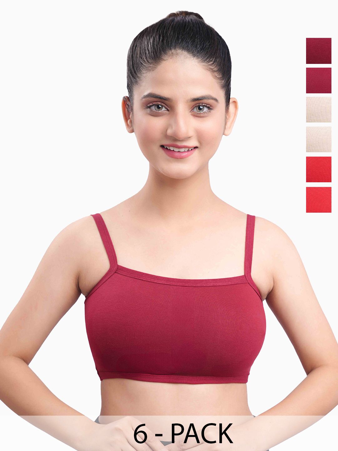 TEXELLO Girls Beginners Non Padded Teenager Full Coverage Cotton Bra