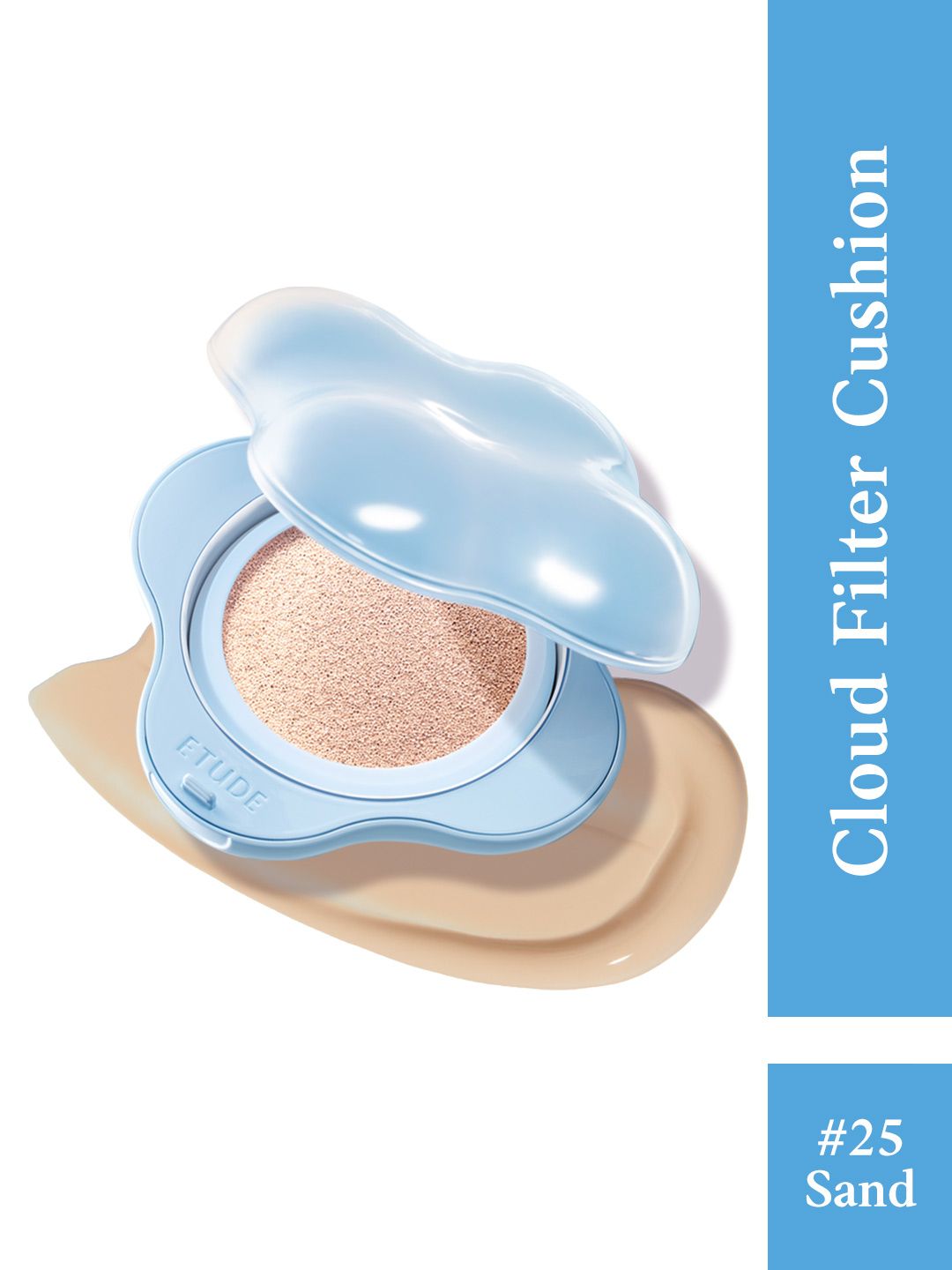 ETUDE Cloud Filter Cushion Lightweight Long Lasting Foundation - Sand 25