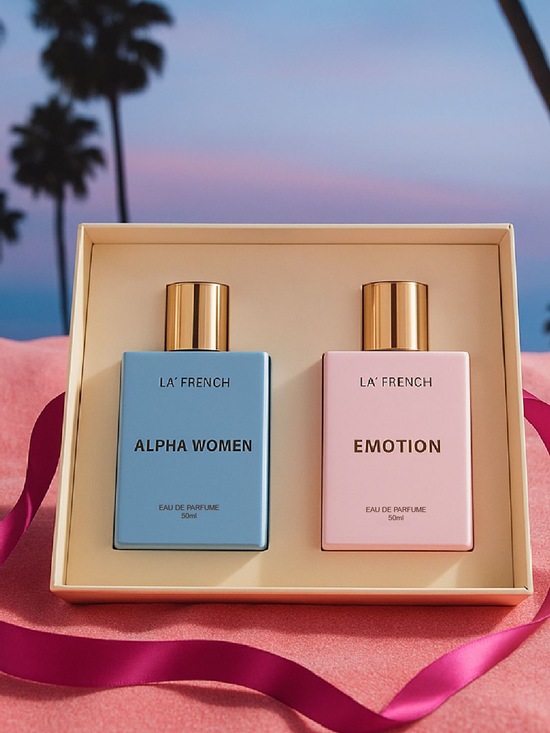 La French Women Alpha Women & Emotion Women Premium perfume Gift Set - 50 ml Each