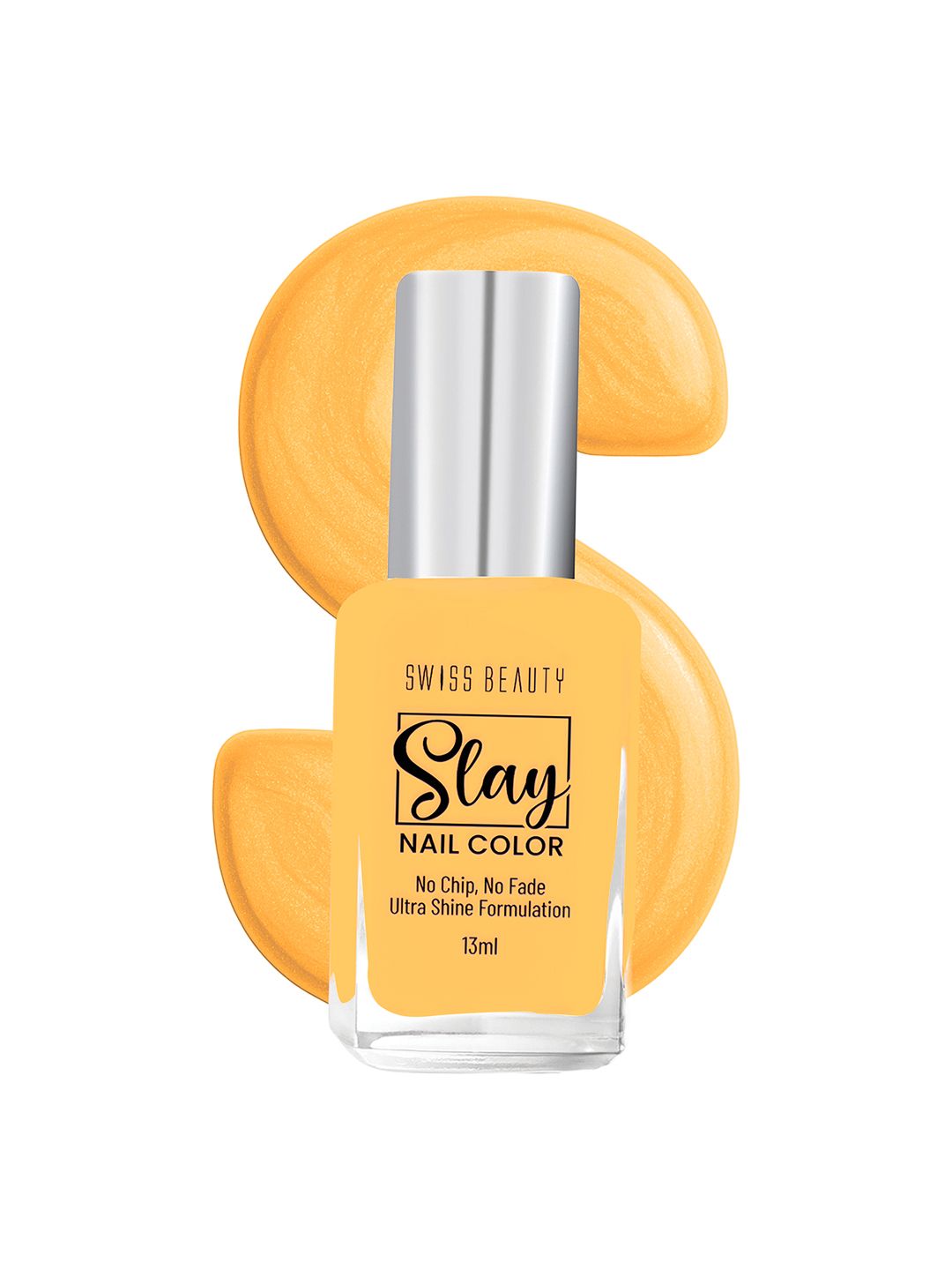 SWISS BEAUTY Slay Glossy & Long-Lasting Nail Colour 13 ml - Sunburst
