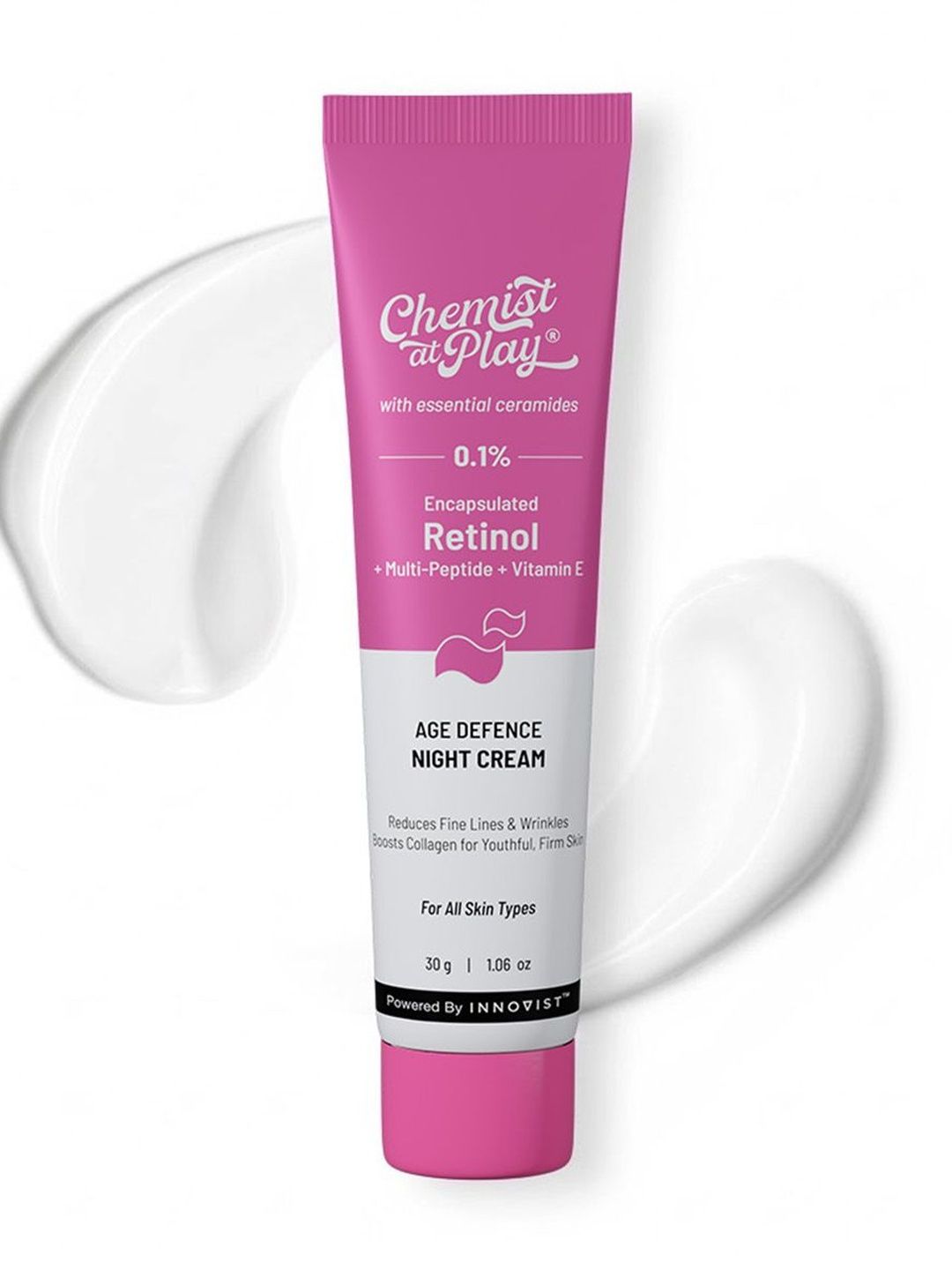 Buy Chemist At Play 0.1% Retinol Night Cream For Fine Lines & Sunspots   30 G -  - Personal Care for Unisex