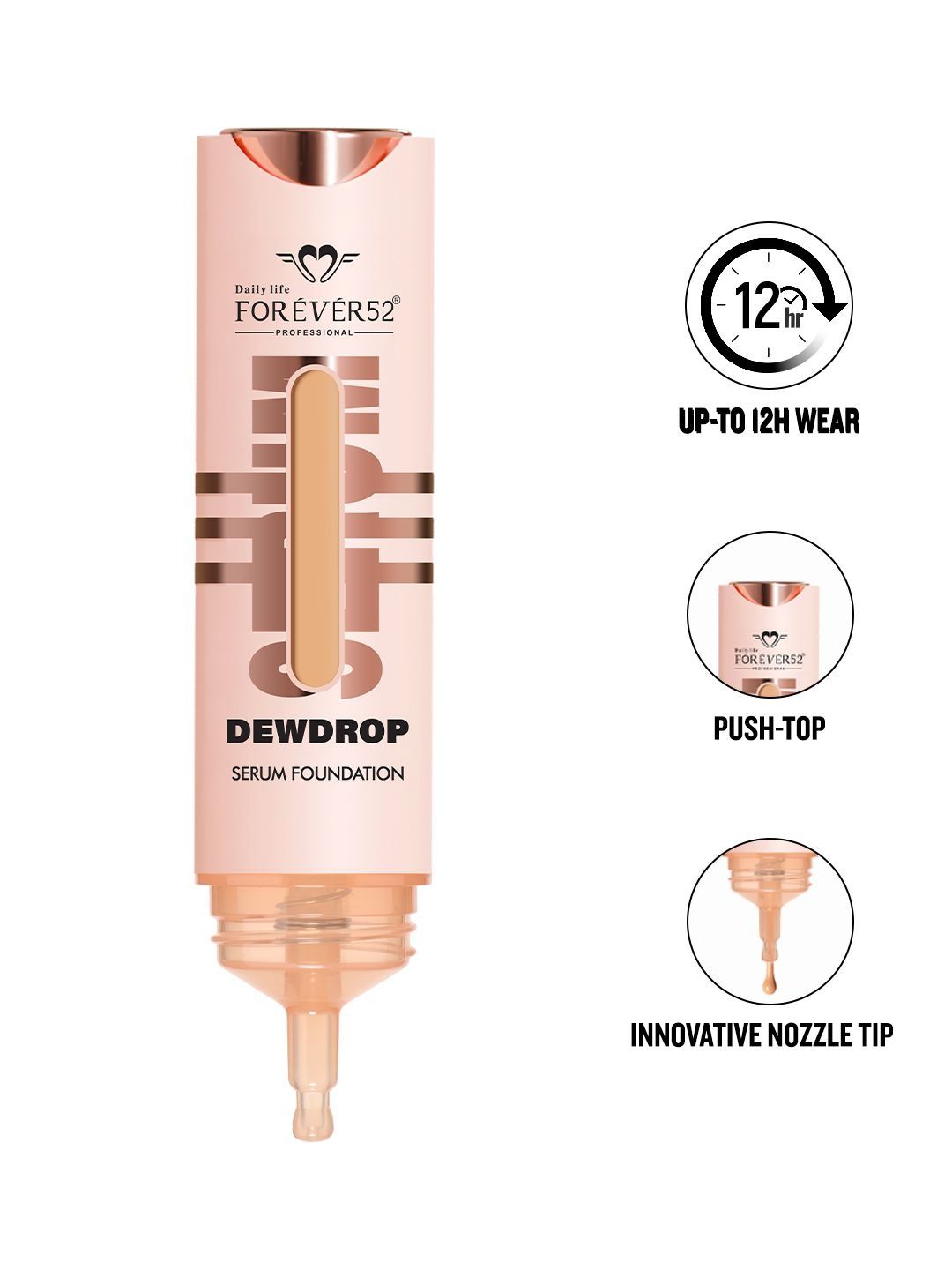 Daily Life Forever52 Dewdrop Serum Foundation- 15 ml- Shade- SRF004