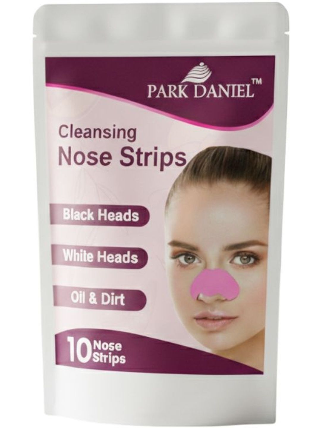Park Daniel Blackhead Removal Nose Strips - 10 Strips
