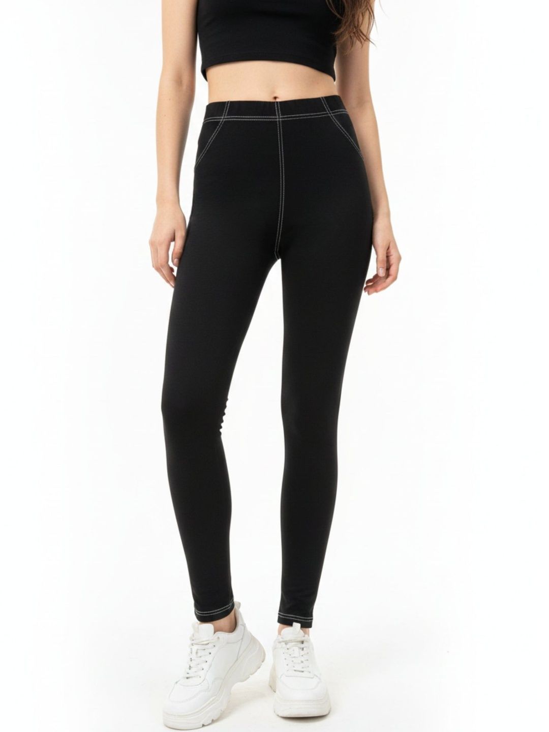Outzidr High Waist Fitted Tights