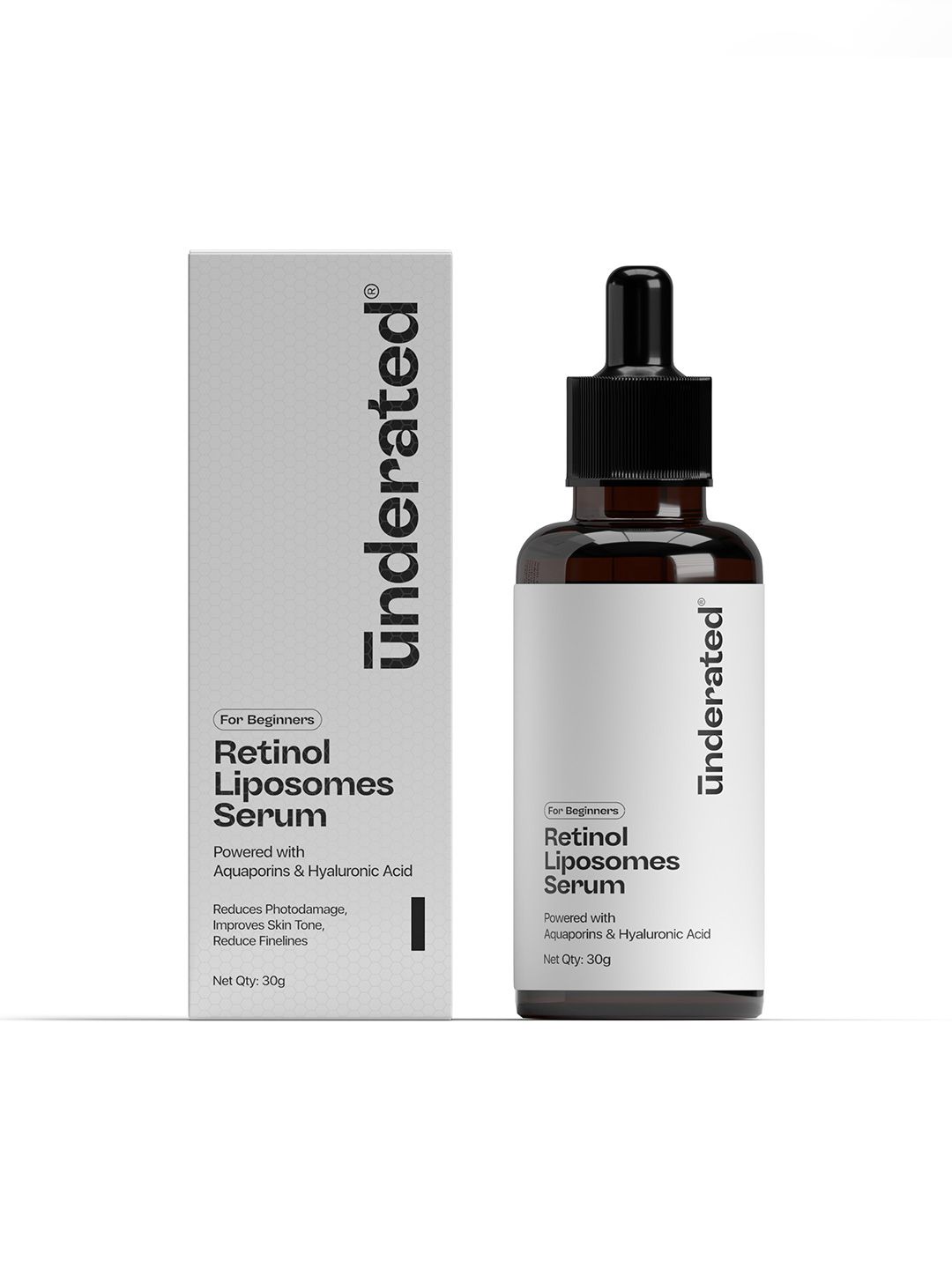 Buy Underated Retinol Liposomes Anti Ageing Face Serum Wrinkles Fine Lines Renewal 30g -  - Personal Care for Men