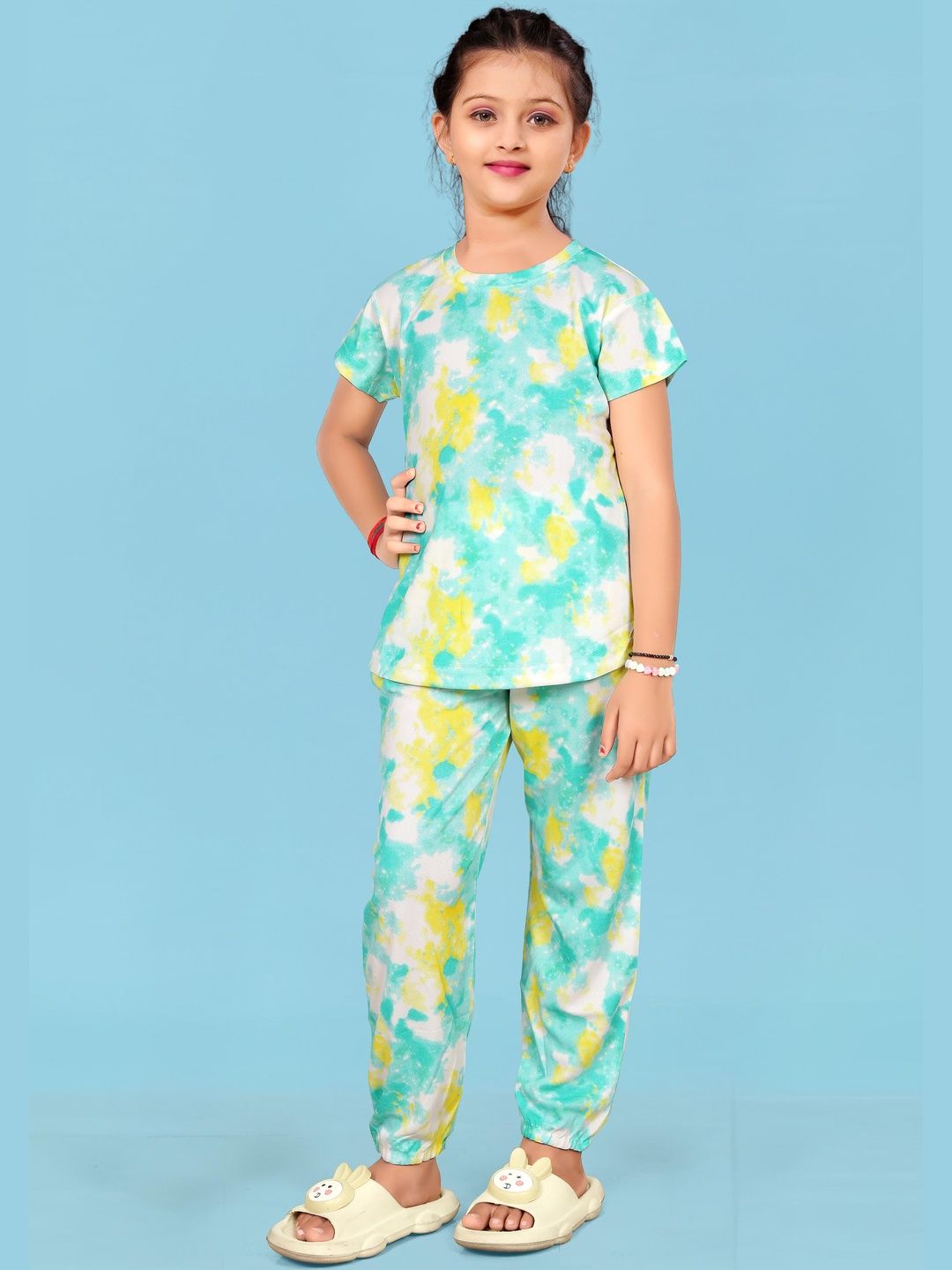 Girls Printed Maxi Nightdress 3