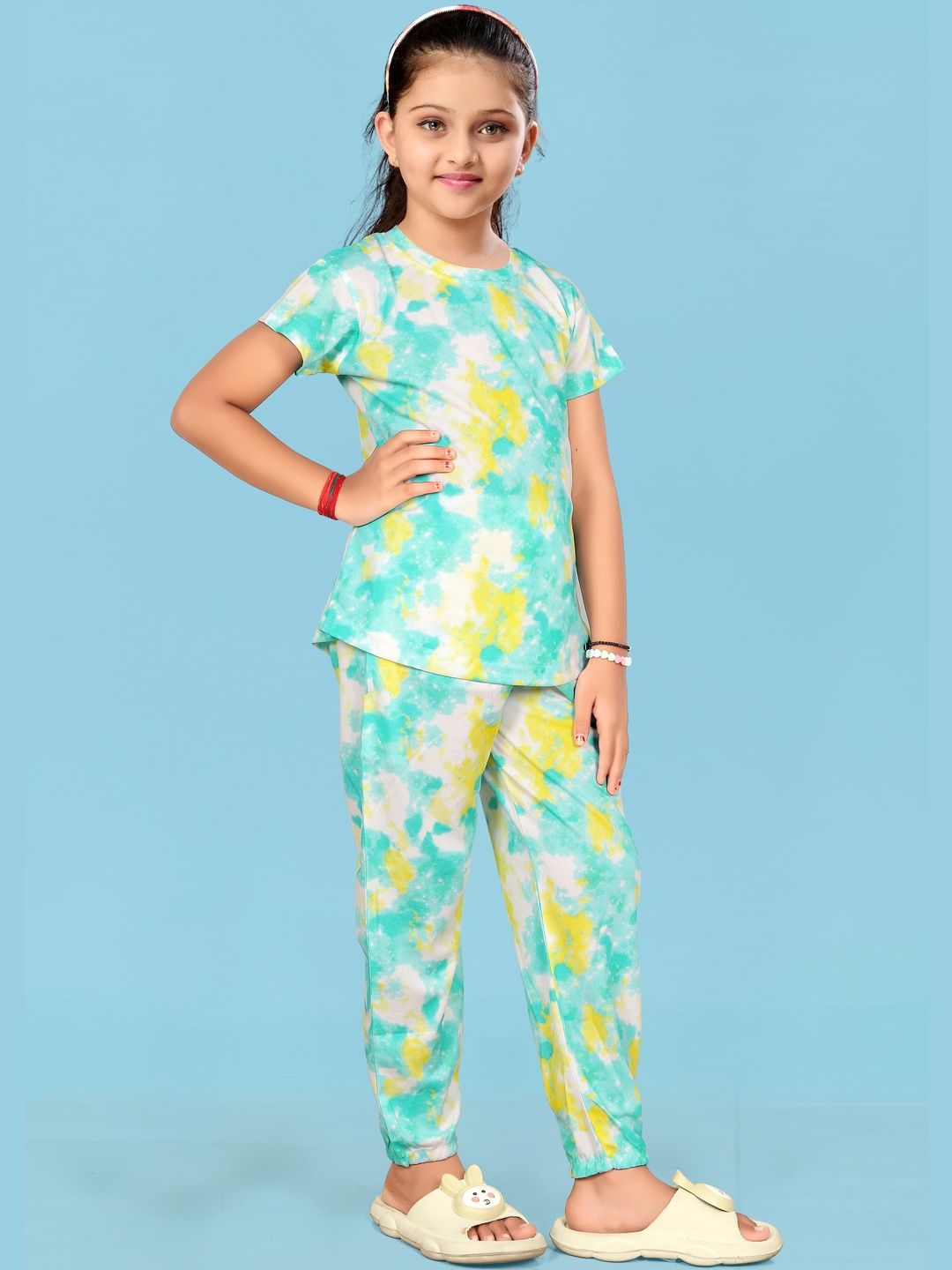 Girls Printed Maxi Nightdress 2