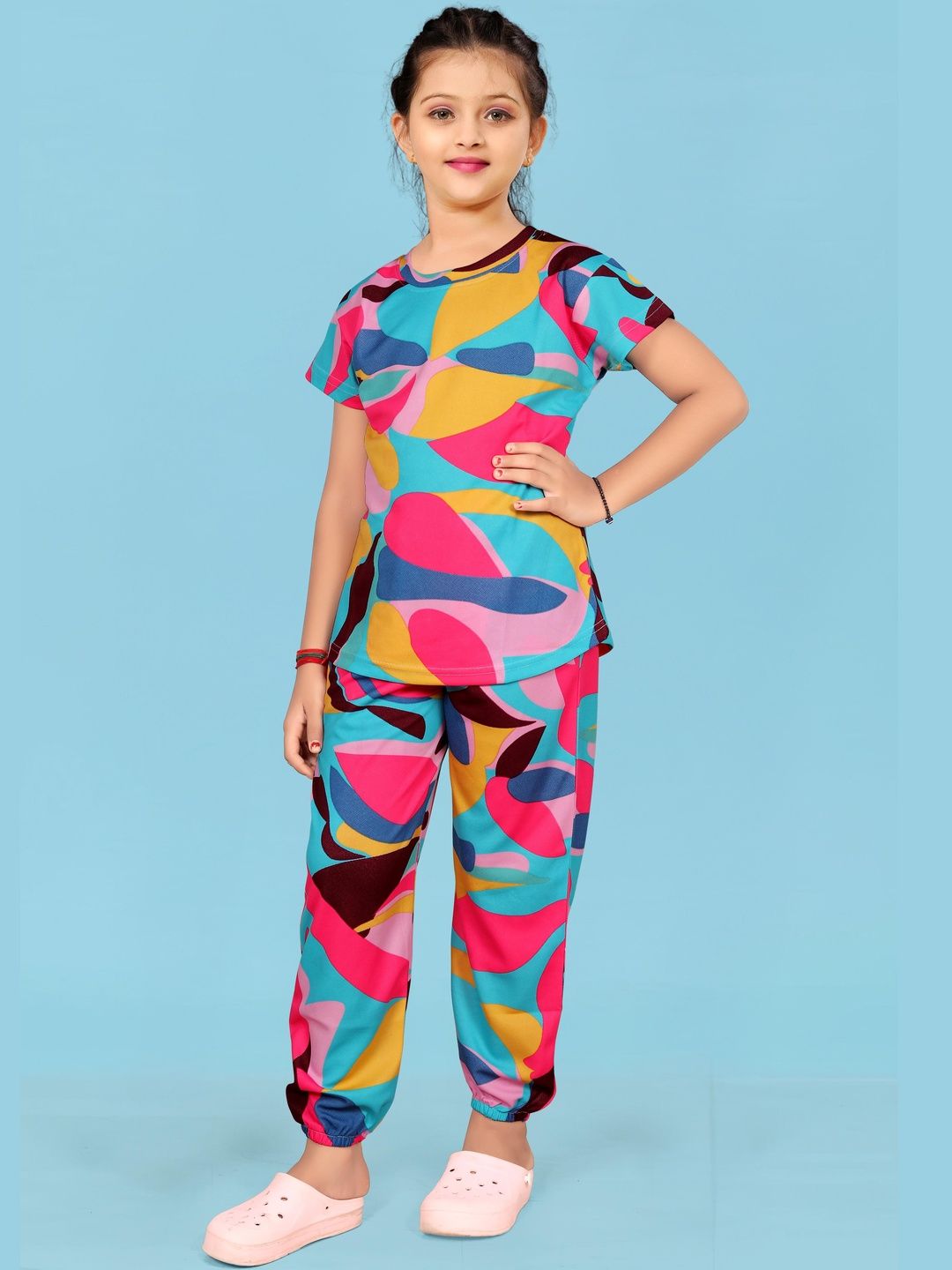 Girls Printed Maxi Nightdress 3