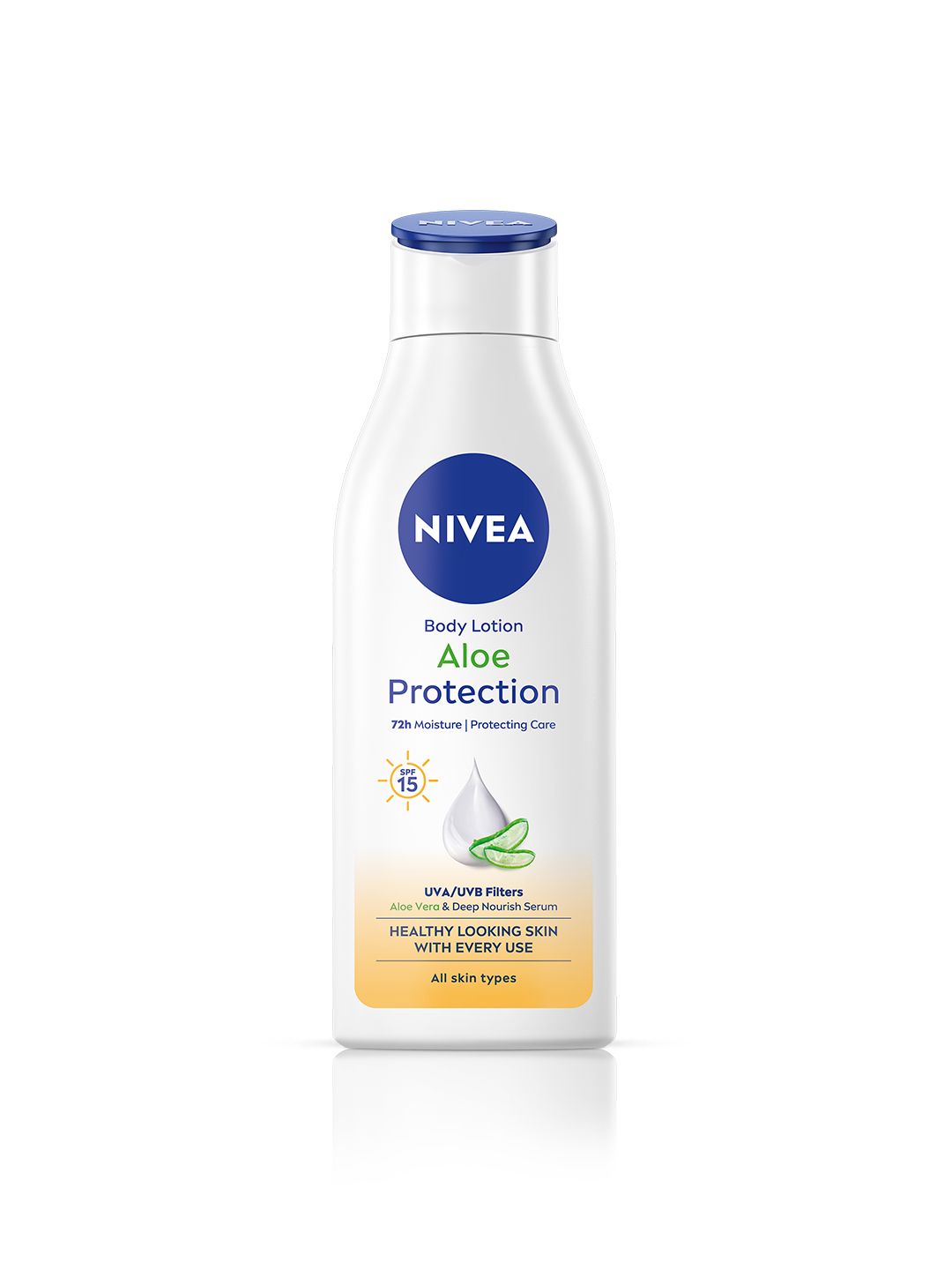 Buy NIVEA  Unisex Aloe Protection Deep Moisture Serum Body Lotion SPF 15 200 Ml -  - Personal Care for Unisex