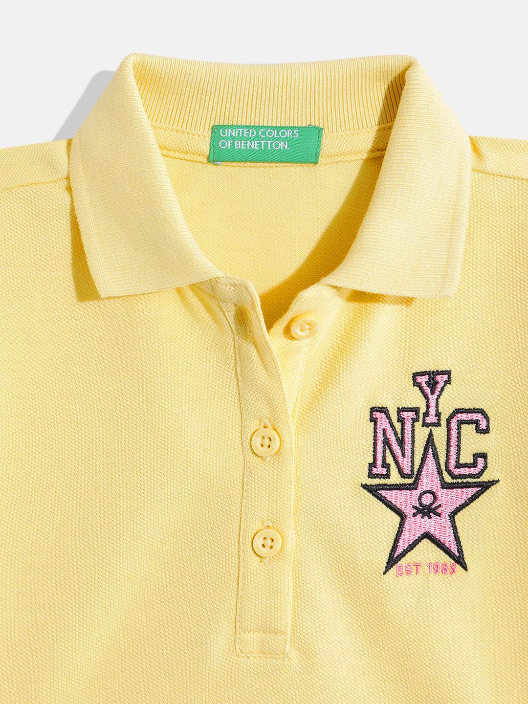 Girls Polo Collar T-shirt 3