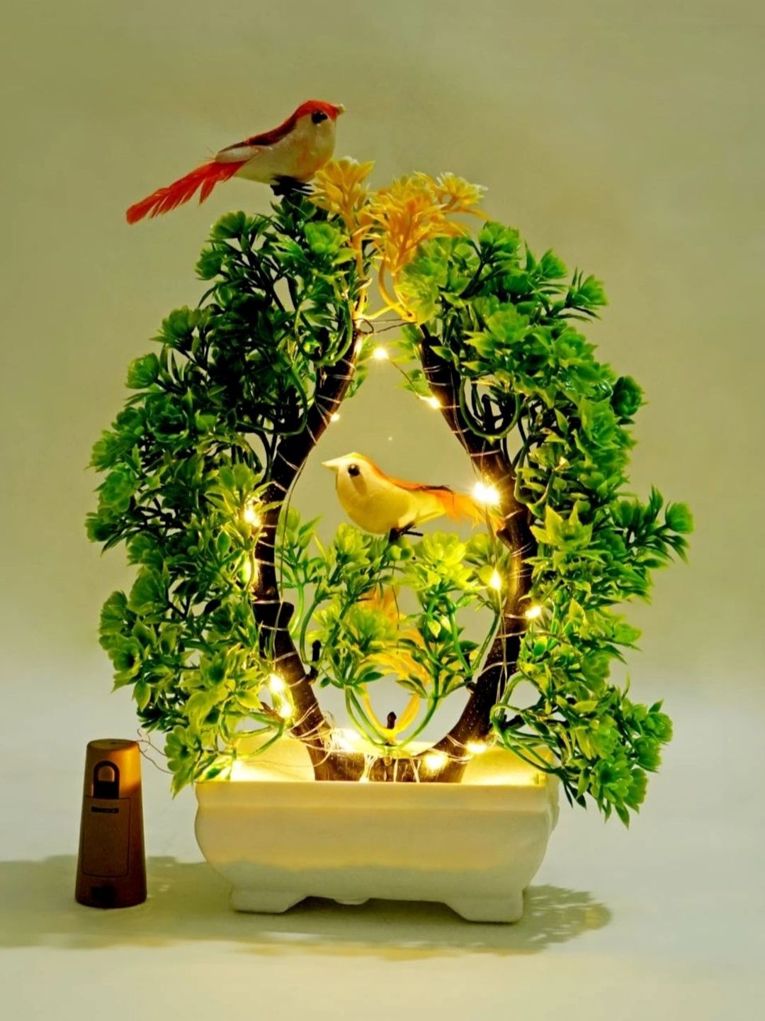 Modo Multicoloured Artificial Flower With Pot