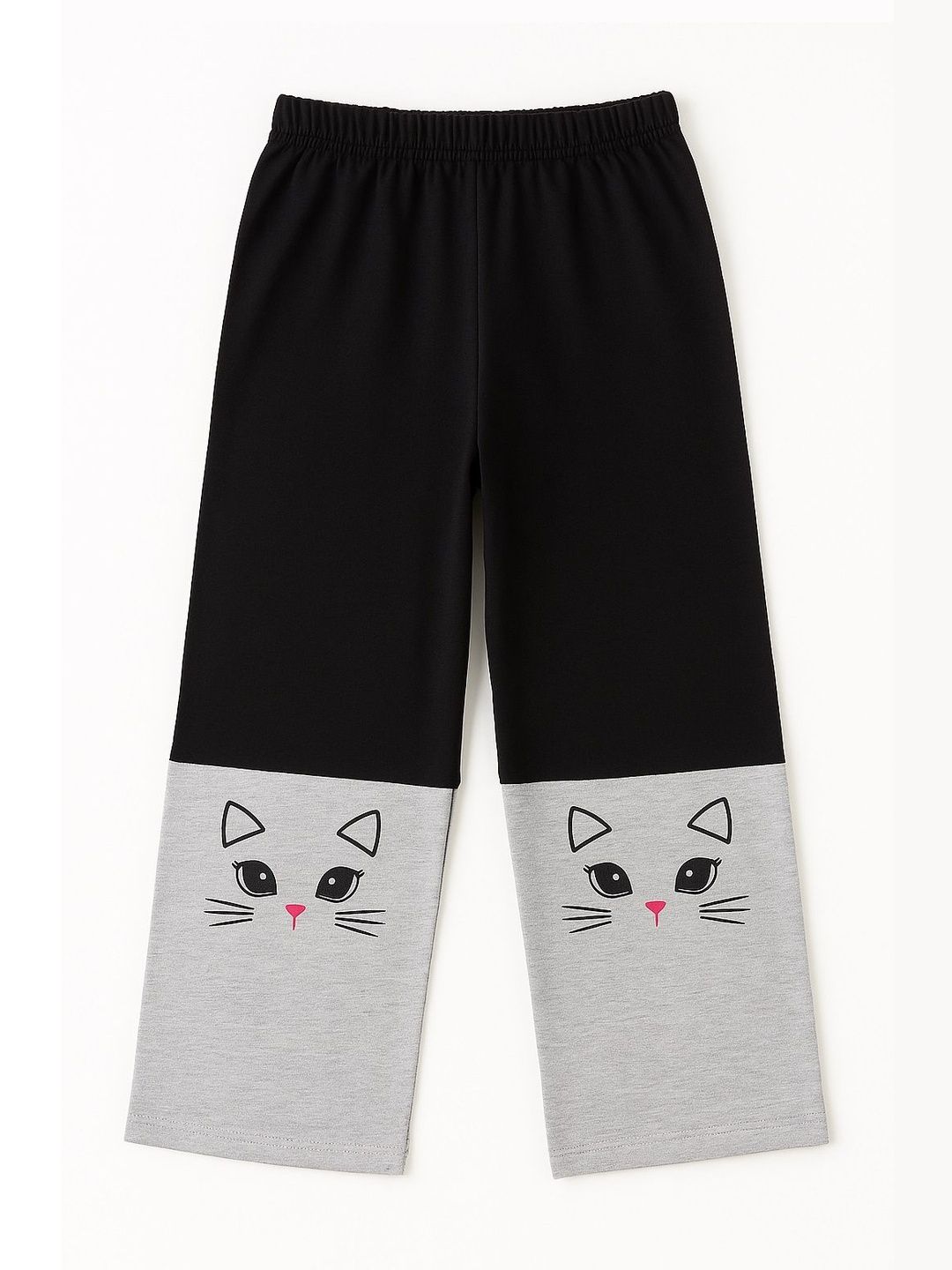 Kaff Girls Printed Relaxed Loose Fit Trousers