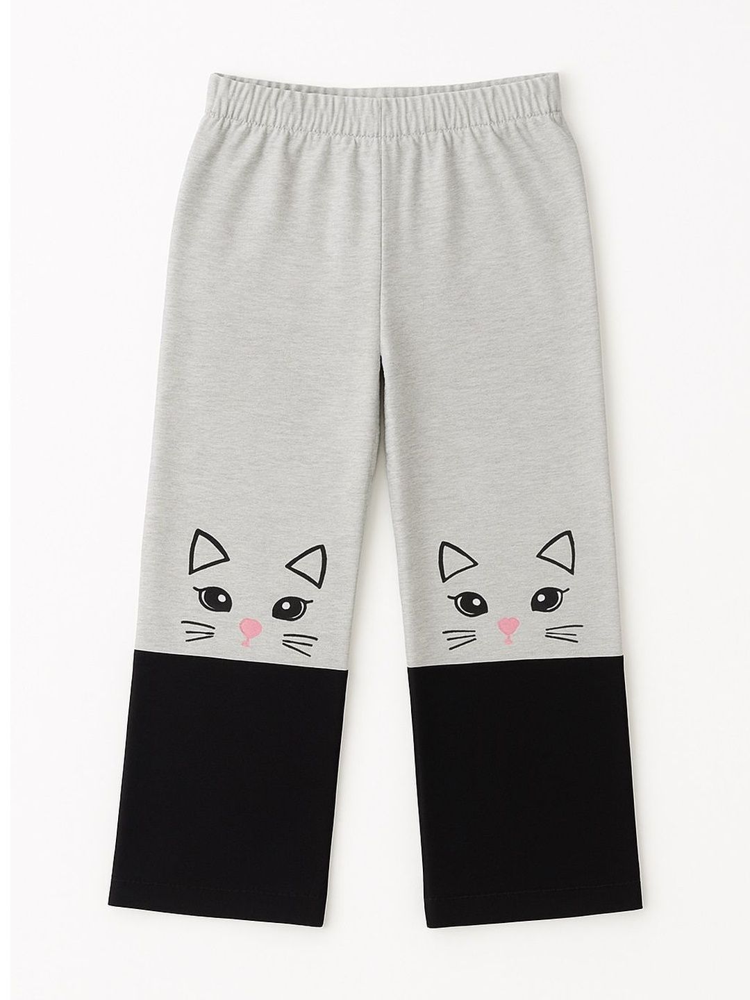 Kaff Girls Printed Relaxed Loose Fit Trousers