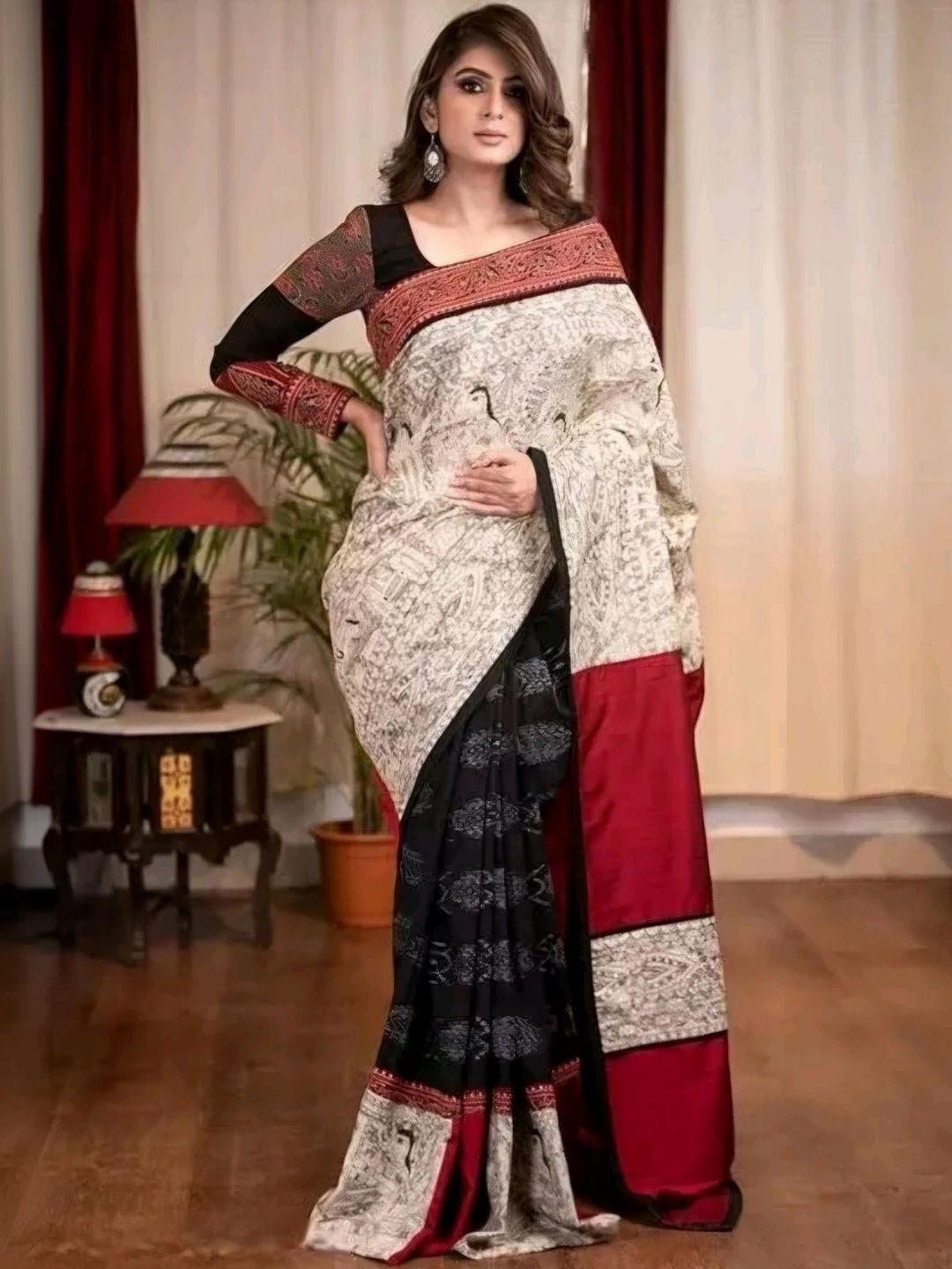 ARPITA FASHION Ethnic Motifs Paithani Saree