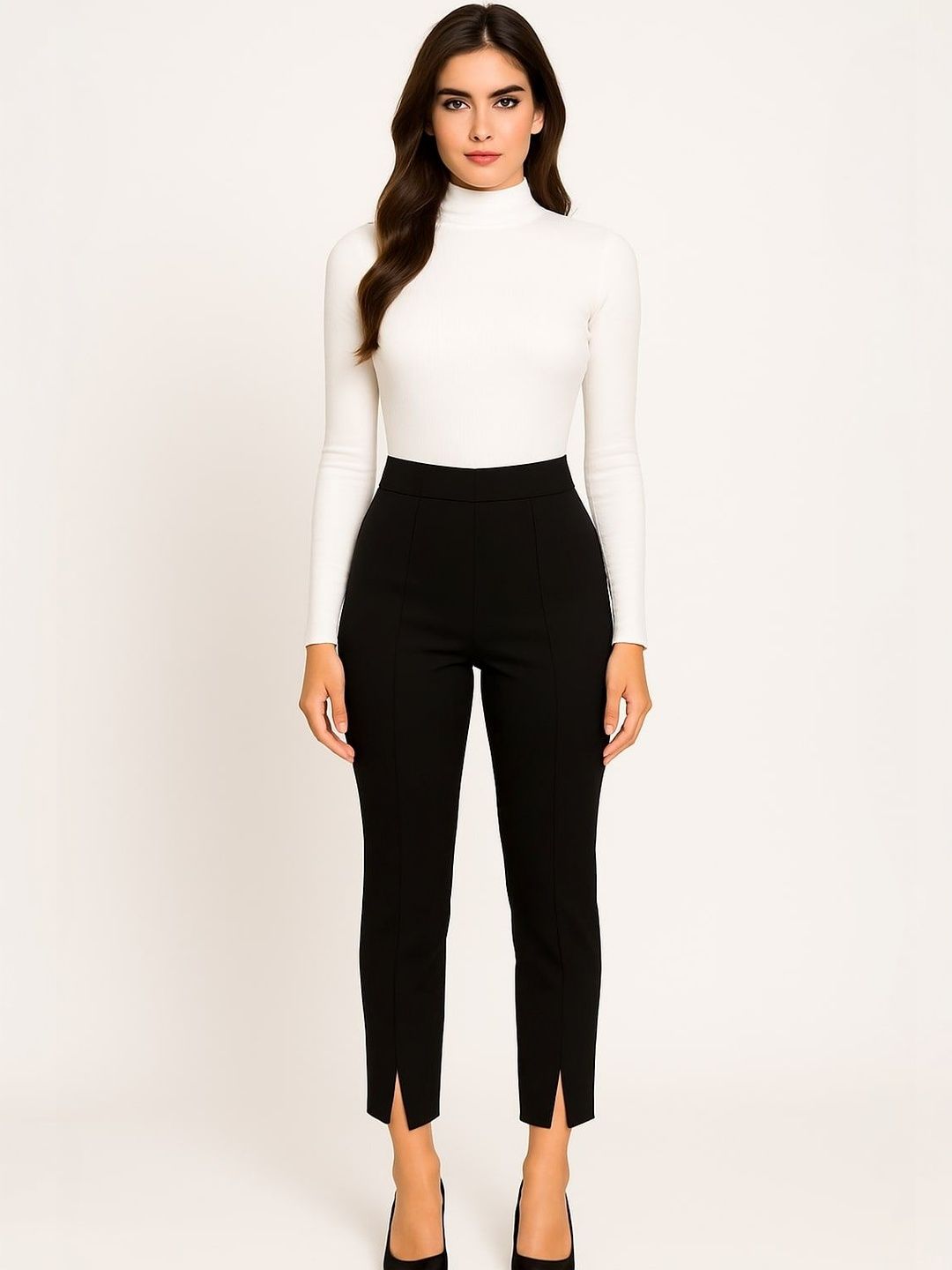 SWADESI STUFF Women Relaxed Easy Wash Trousers