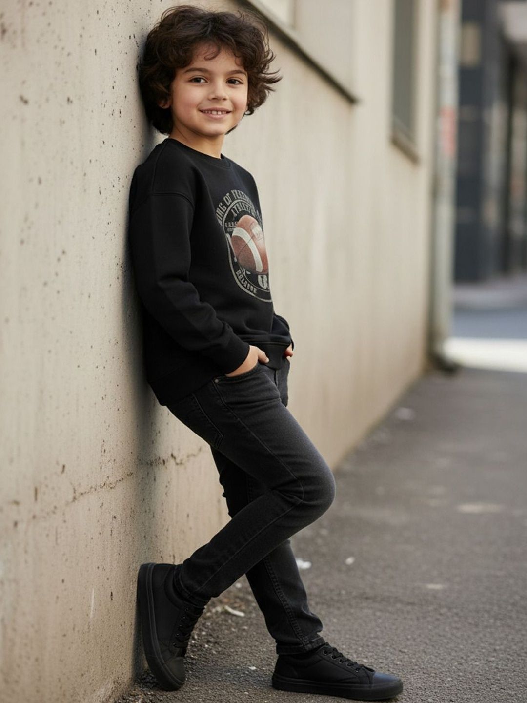 BAESD Boys Printed Sweatshirt