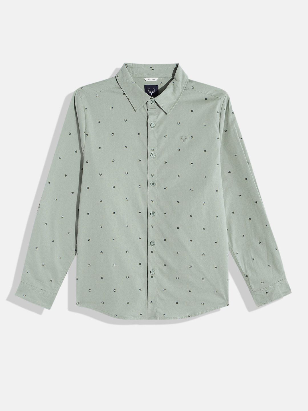 Allen Solly Junior Boys Printed Casual Shirt