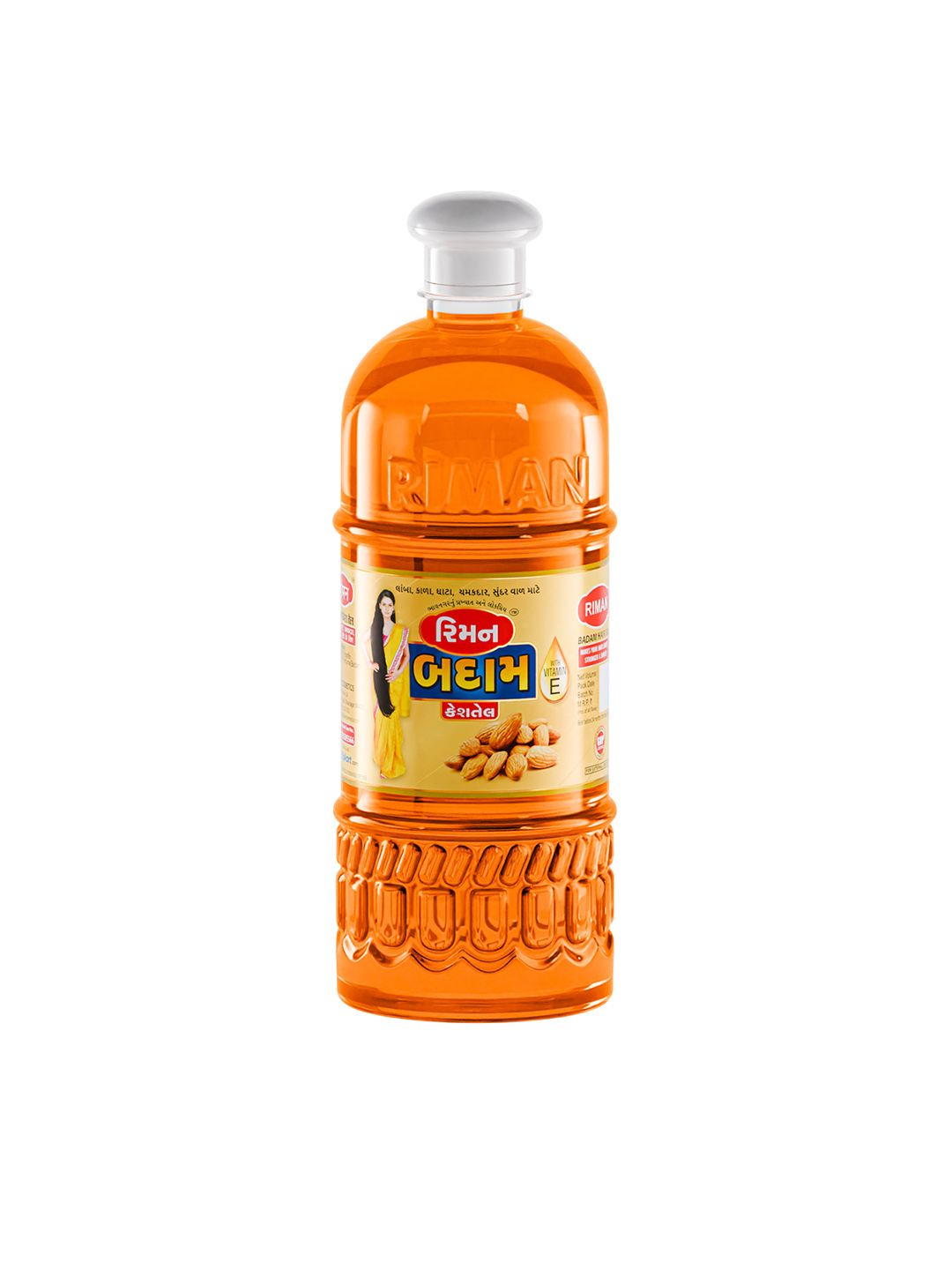 RIMAN Badam Herbal Hair Oil For Hair Growth - 1L