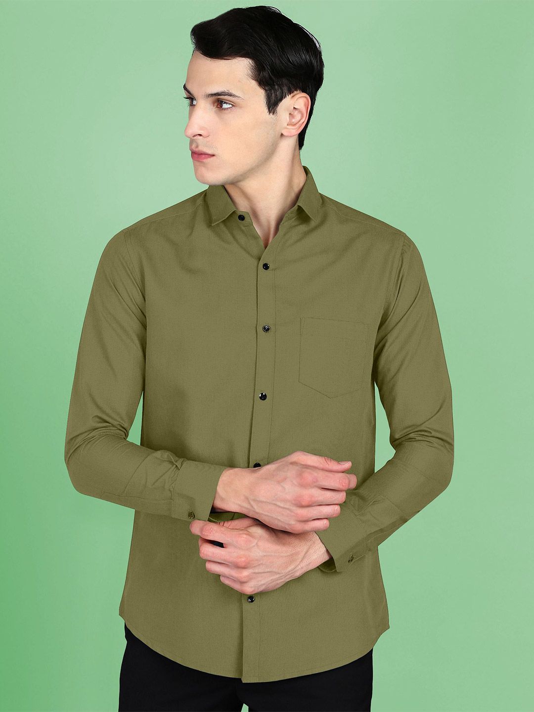 Fibermill Men Slim Fit Opaque Casual Shirt