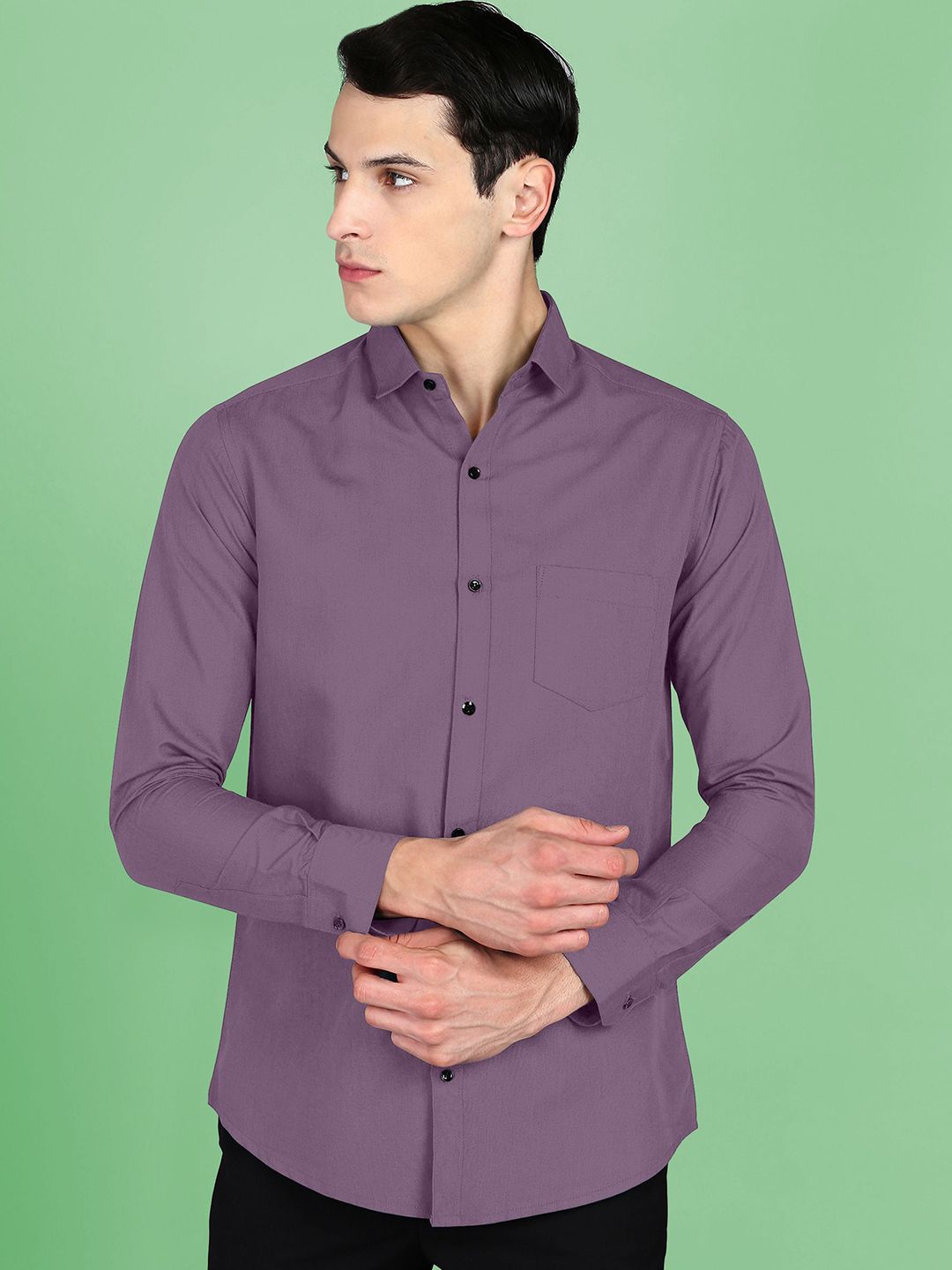 Fibermill Men Slim Fit Opaque Casual Shirt