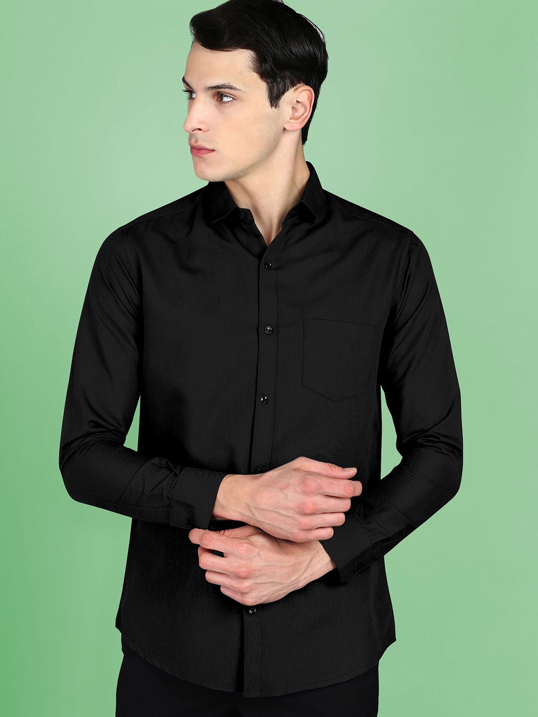 Fibermill Men Slim Fit Opaque Casual Shirt